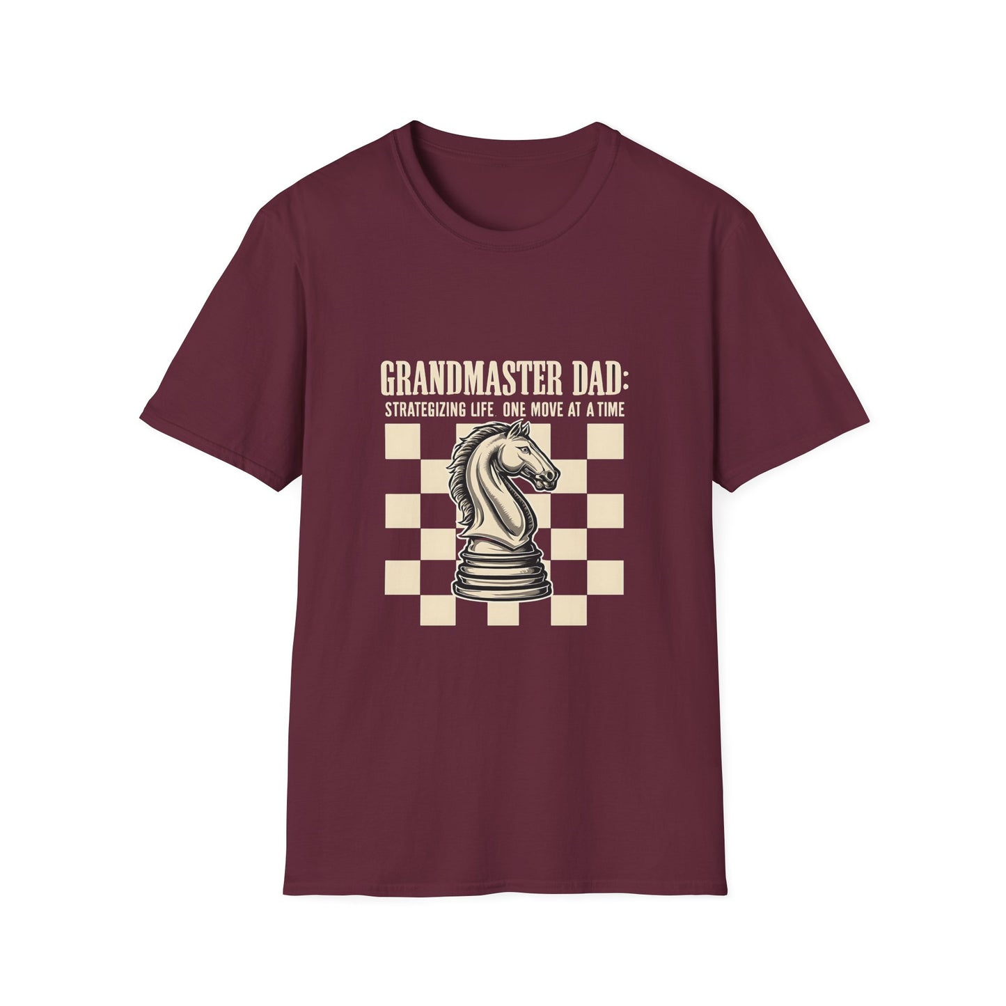 Chess Dad Unisex T-Shirt - Grandmaster Gift, Father's Day Tee, Strategy Enthusiast Shirt, Gaming Apparel, Personalized Father's Gift