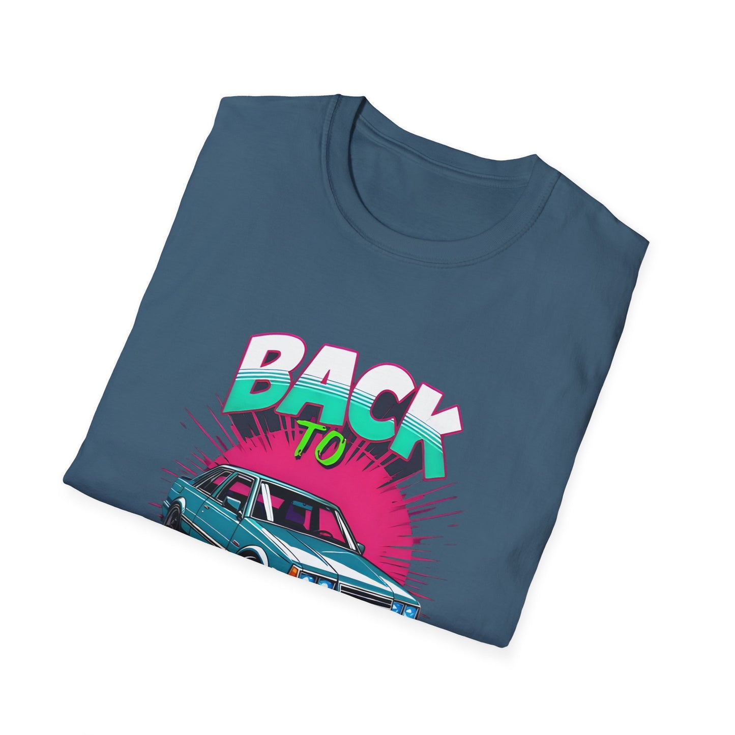 90s Retro Unisex Softstyle T-Shirt, Cool Vintage Car Tee, Nostalgic Graphic Shirt, Casual Gift for Car Lovers, Summer Fashion, Unisex Outfit