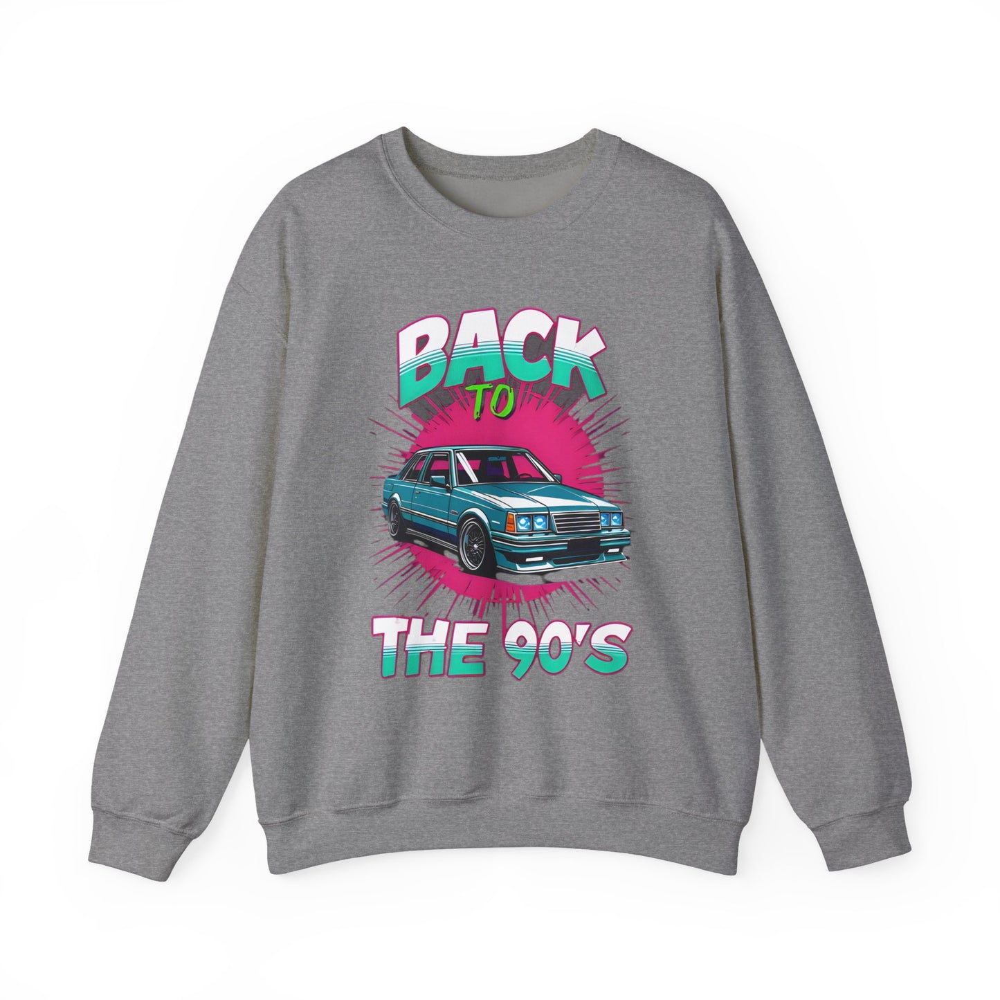 Retro 90's Crewneck Sweatshirt | Unisex Vintage Style, Nostalgic Fashion, Cozy Wardrobe Staple, Gift for 90's Lovers, Casual Every Day