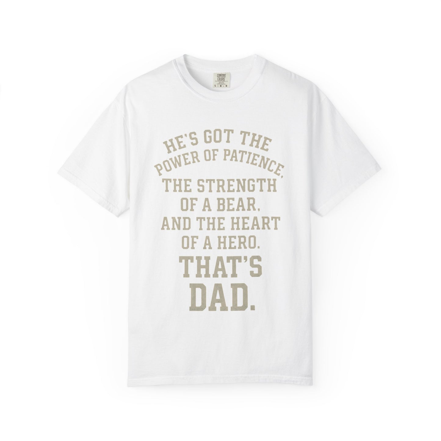 Dad Strength T-Shirt, Gift for Dad, Father's Day Shirt, Unisex Tee, Dad Apparel, Comfortable Casual Wear, Unique Father's Gift