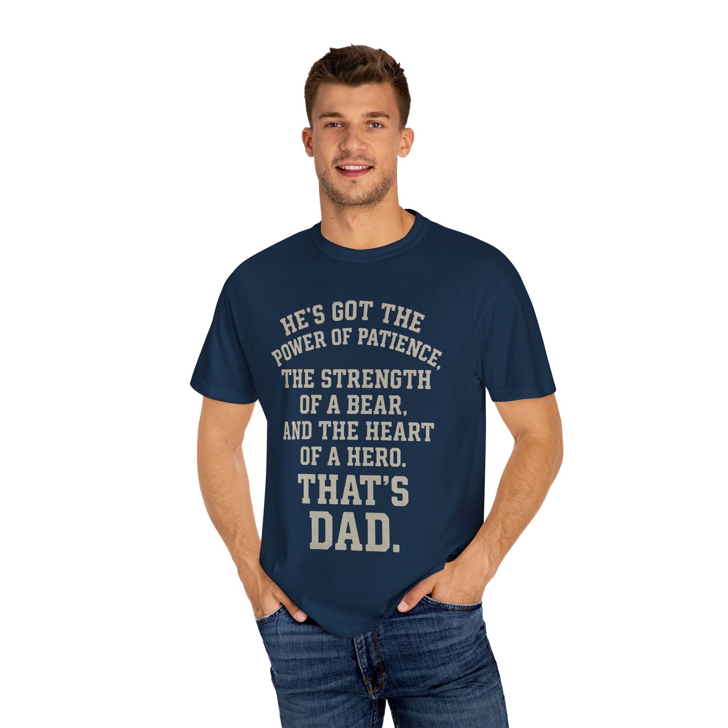Dad Strength T-Shirt, Gift for Dad, Father's Day Shirt, Unisex Tee, Dad Apparel, Comfortable Casual Wear, Unique Father's Gift