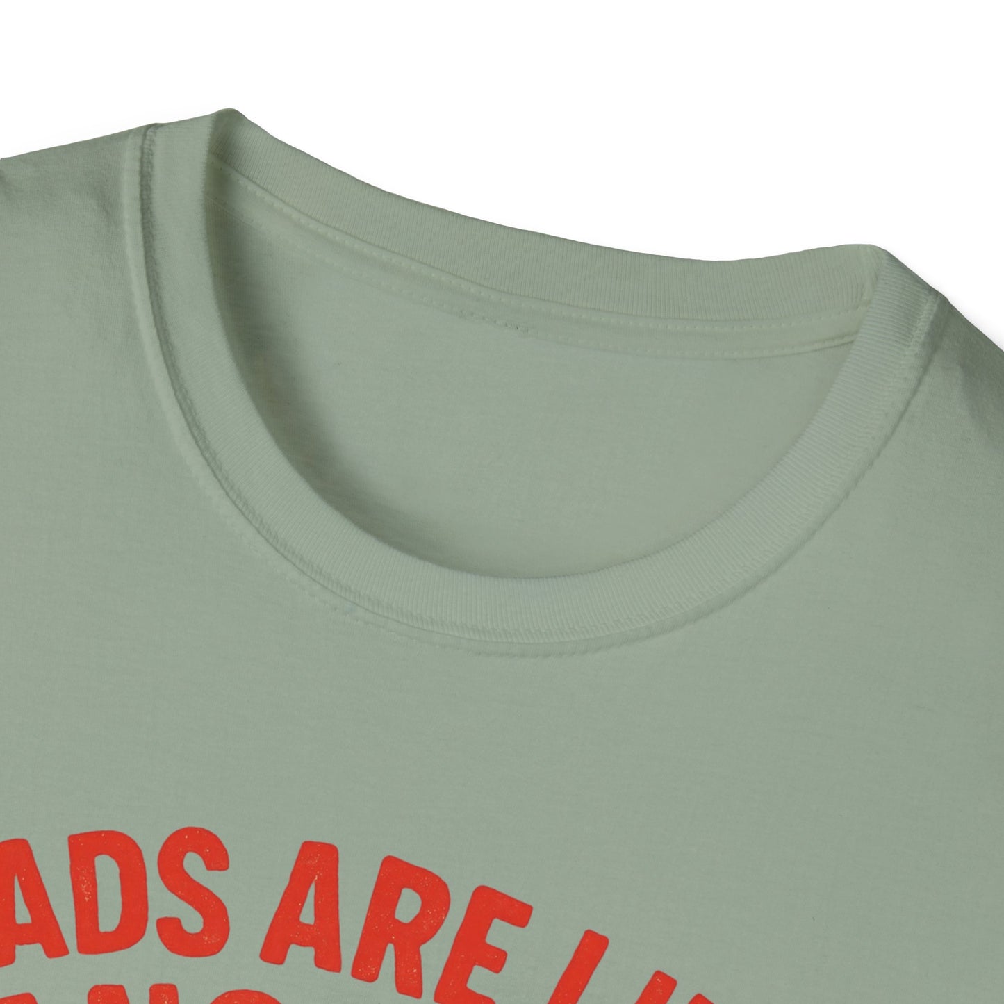 Dads are Like Anchors Unisex T-Shirt, Father's Day Gift, Nautical Tees, Gift for Dad, Casual Wear, Softstyle Shirt
