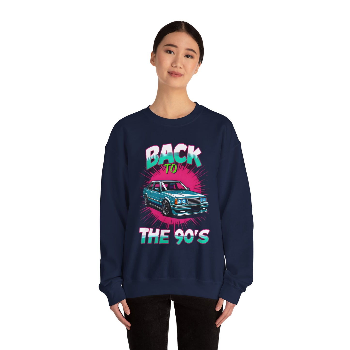 Retro 90's Crewneck Sweatshirt | Unisex Vintage Style, Nostalgic Fashion, Cozy Wardrobe Staple, Gift for 90's Lovers, Casual Every Day
