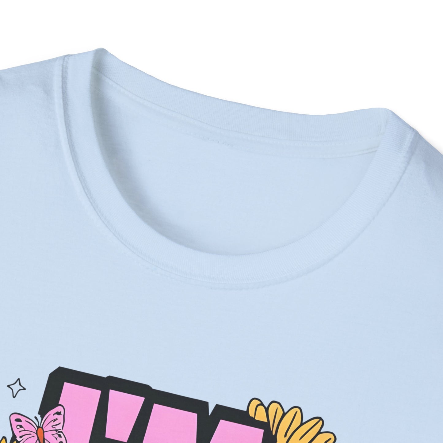 “I'm Just a Girl” Floral Unisex Softstyle T-Shirt – Expressive, Comfortable & Stylish