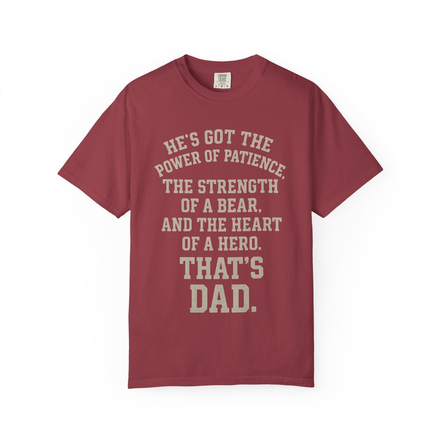 Dad Strength T-Shirt, Gift for Dad, Father's Day Shirt, Unisex Tee, Dad Apparel, Comfortable Casual Wear, Unique Father's Gift
