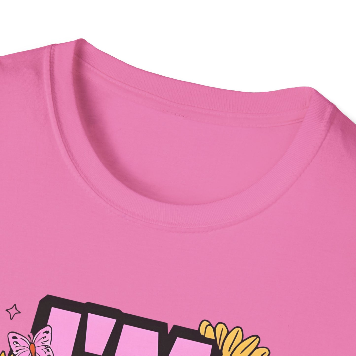 “I'm Just a Girl” Floral Unisex Softstyle T-Shirt – Expressive, Comfortable & Stylish