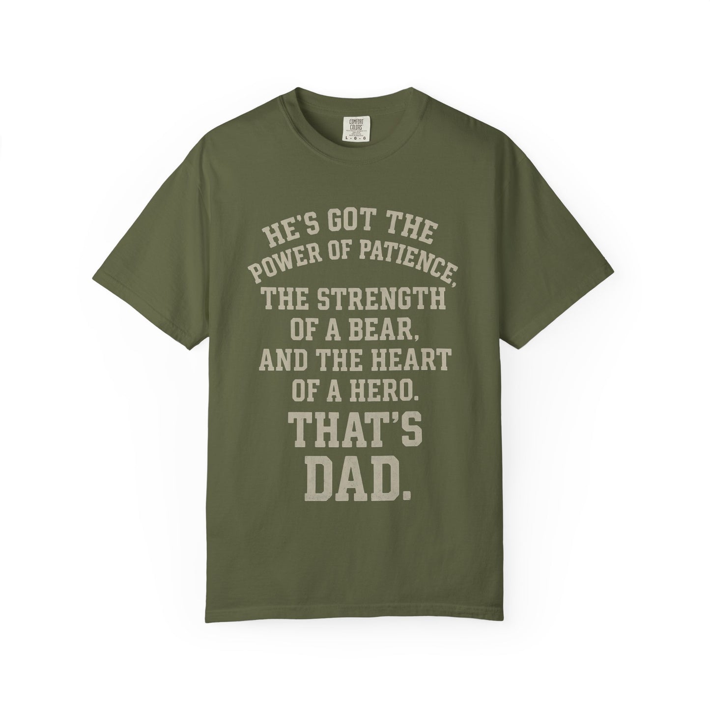 Dad Strength T-Shirt, Gift for Dad, Father's Day Shirt, Unisex Tee, Dad Apparel, Comfortable Casual Wear, Unique Father's Gift