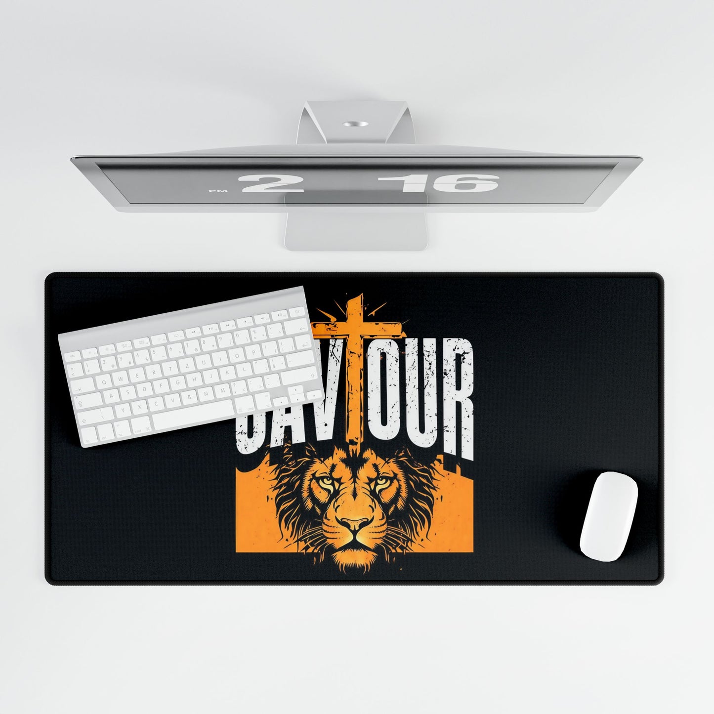 Saviour Desk Mat / Mouse Mat – Durable, Non-Slip Surface