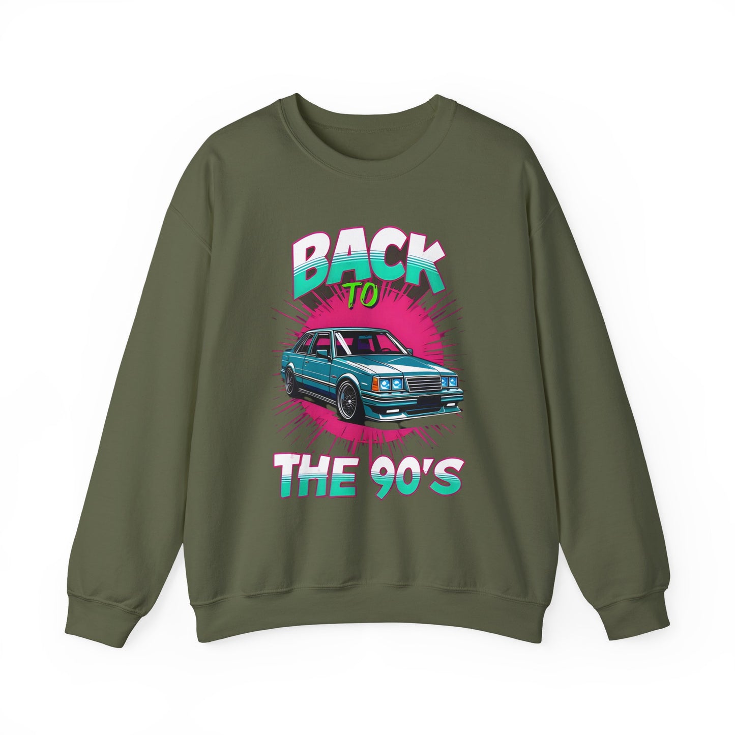 Retro 90's Crewneck Sweatshirt | Unisex Vintage Style, Nostalgic Fashion, Cozy Wardrobe Staple, Gift for 90's Lovers, Casual Every Day