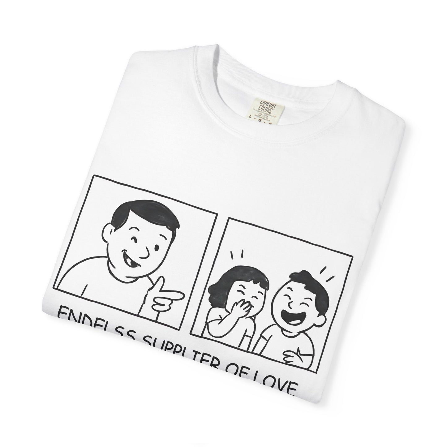 Endless Supplier of Love and Dad Jokes T-Shirt - Perfect Funny Father's Day Gift