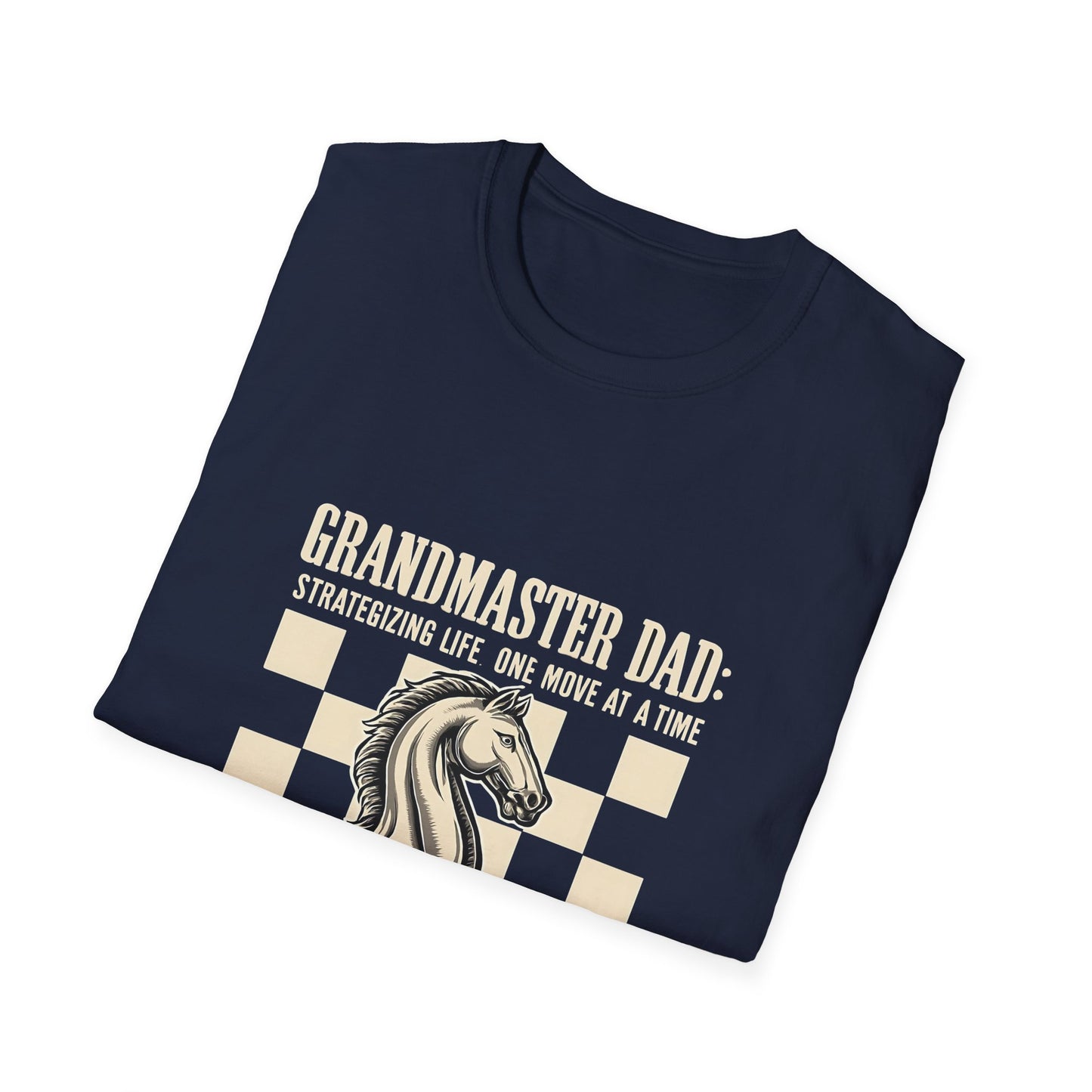 Chess Dad Unisex T-Shirt - Grandmaster Gift, Father's Day Tee, Strategy Enthusiast Shirt, Gaming Apparel, Personalized Father's Gift