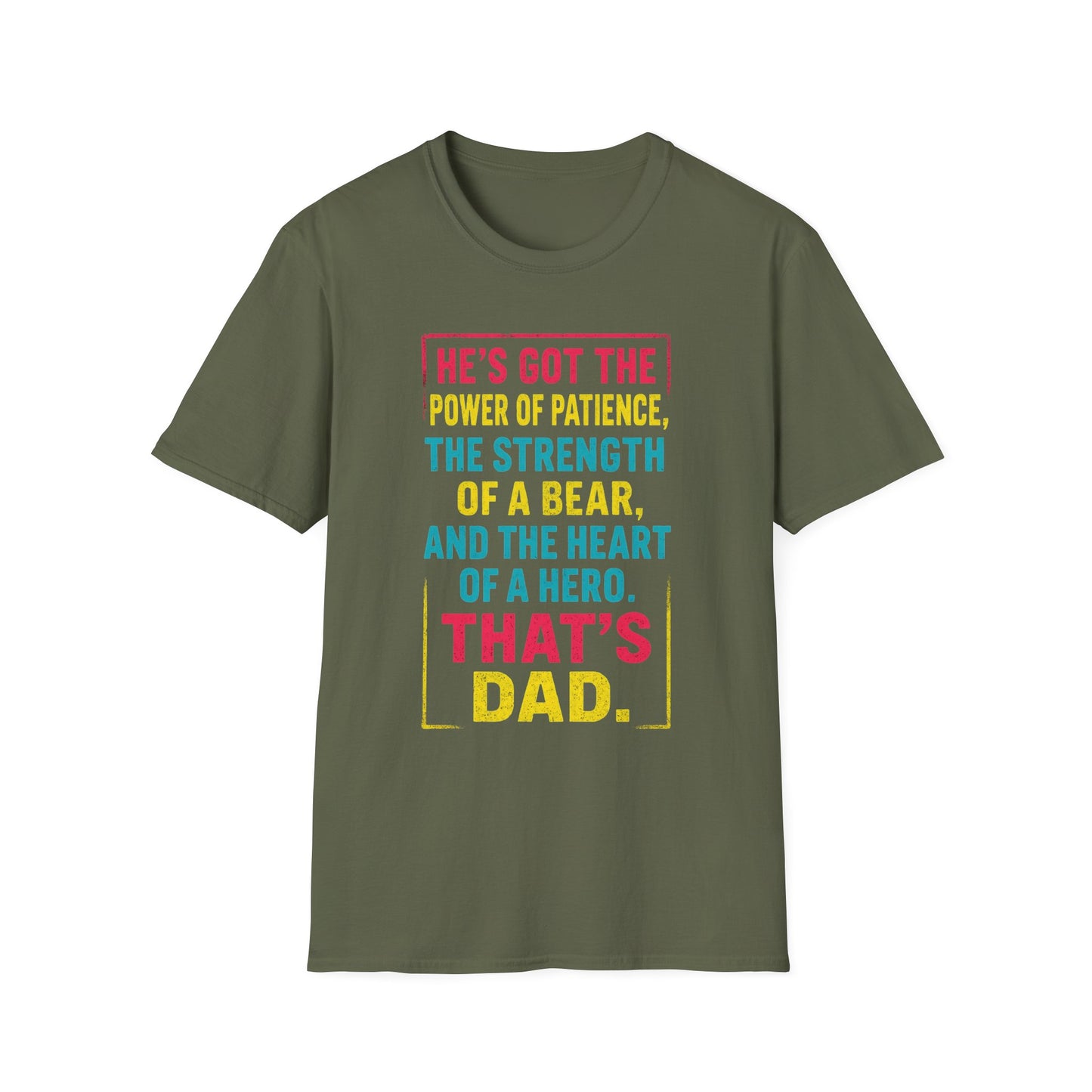 Dad Strength T-Shirt, Father's Day Gift, Unisex Tee, Gift for Dad, Birthday Gift, Dad Humor Shirt