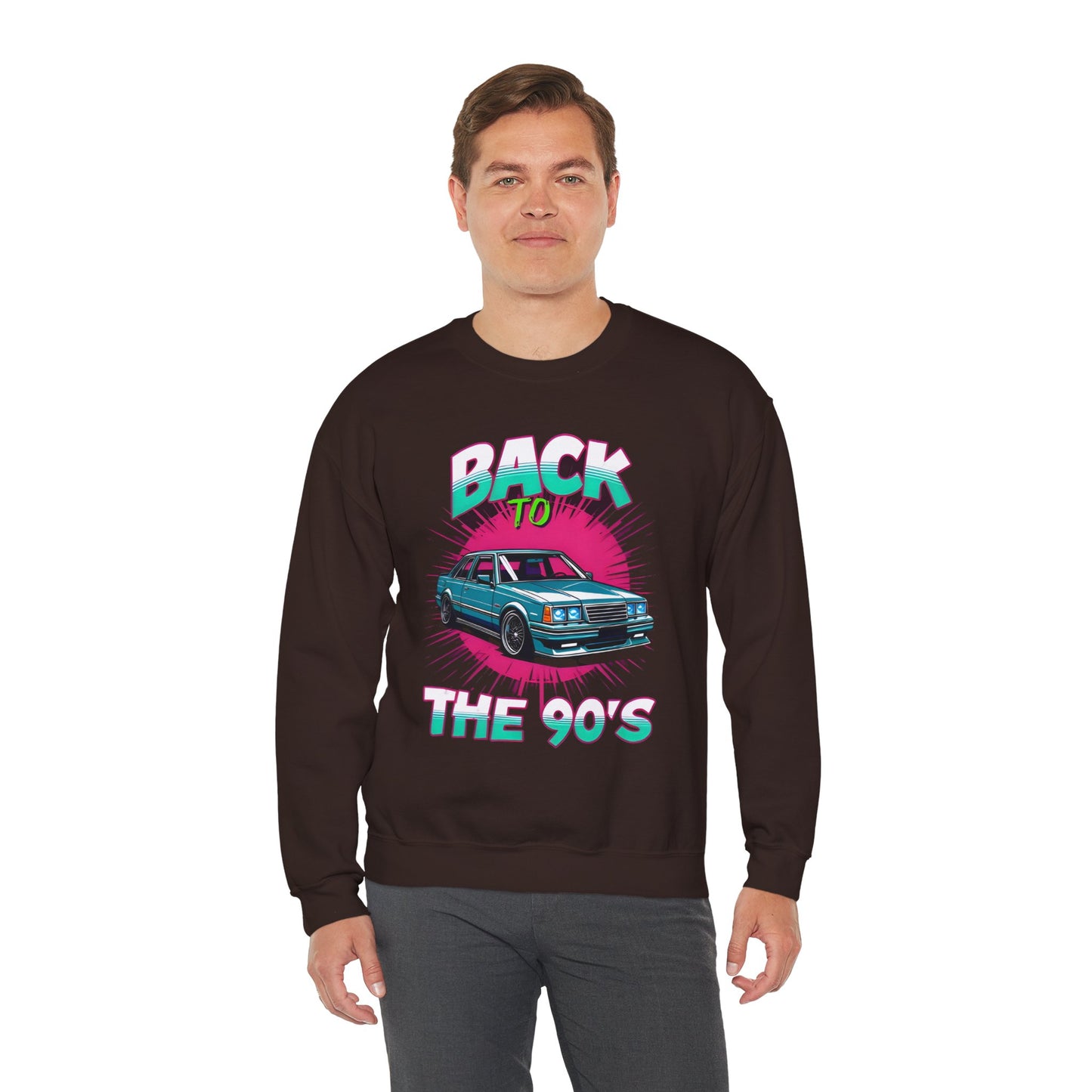 Retro 90's Crewneck Sweatshirt | Unisex Vintage Style, Nostalgic Fashion, Cozy Wardrobe Staple, Gift for 90's Lovers, Casual Every Day