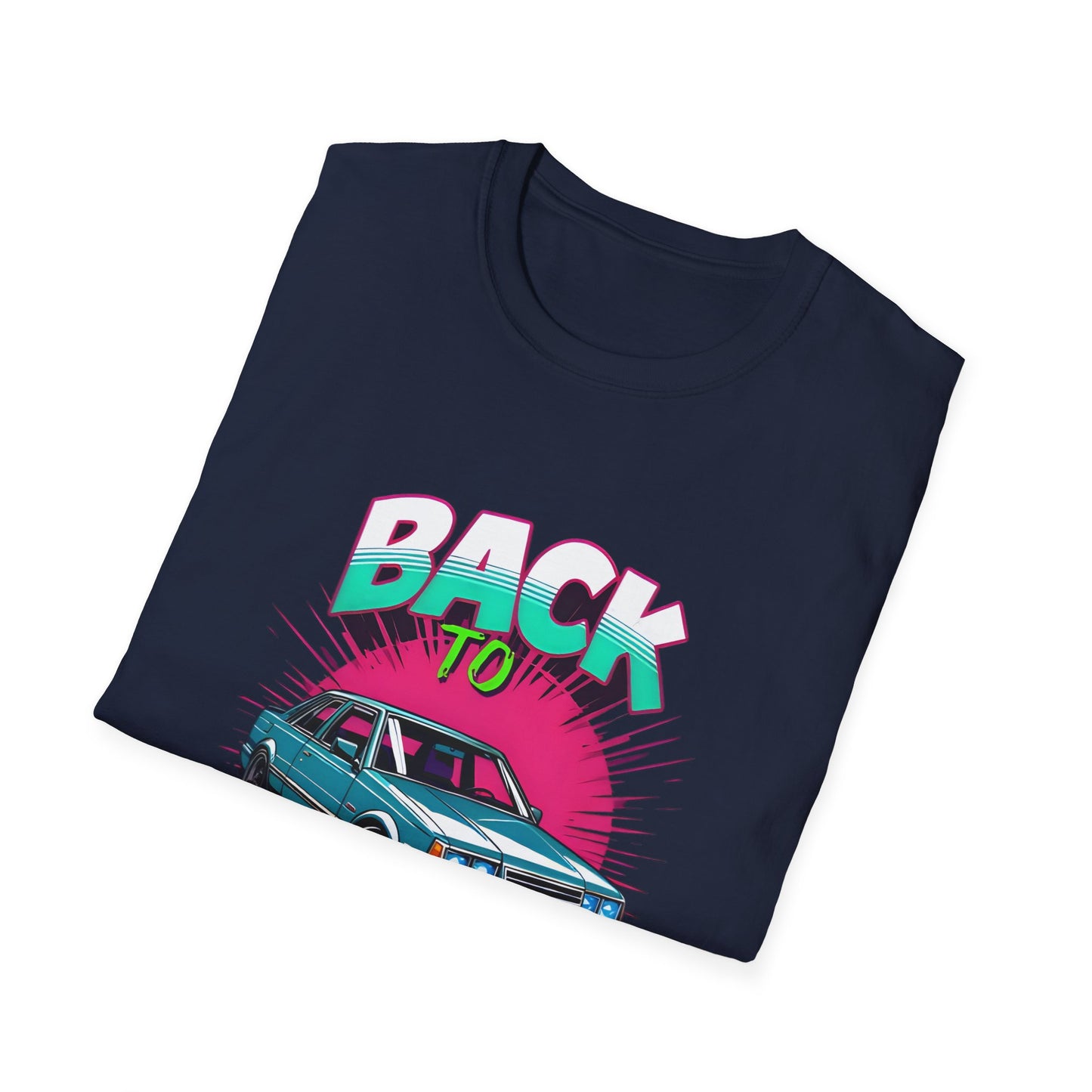 90s Retro Unisex Softstyle T-Shirt, Cool Vintage Car Tee, Nostalgic Graphic Shirt, Casual Gift for Car Lovers, Summer Fashion, Unisex Outfit