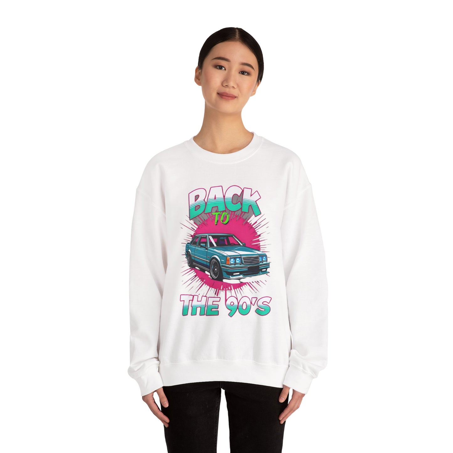 Retro 90's Crewneck Sweatshirt | Unisex Vintage Style, Nostalgic Fashion, Cozy Wardrobe Staple, Gift for 90's Lovers, Casual Every Day