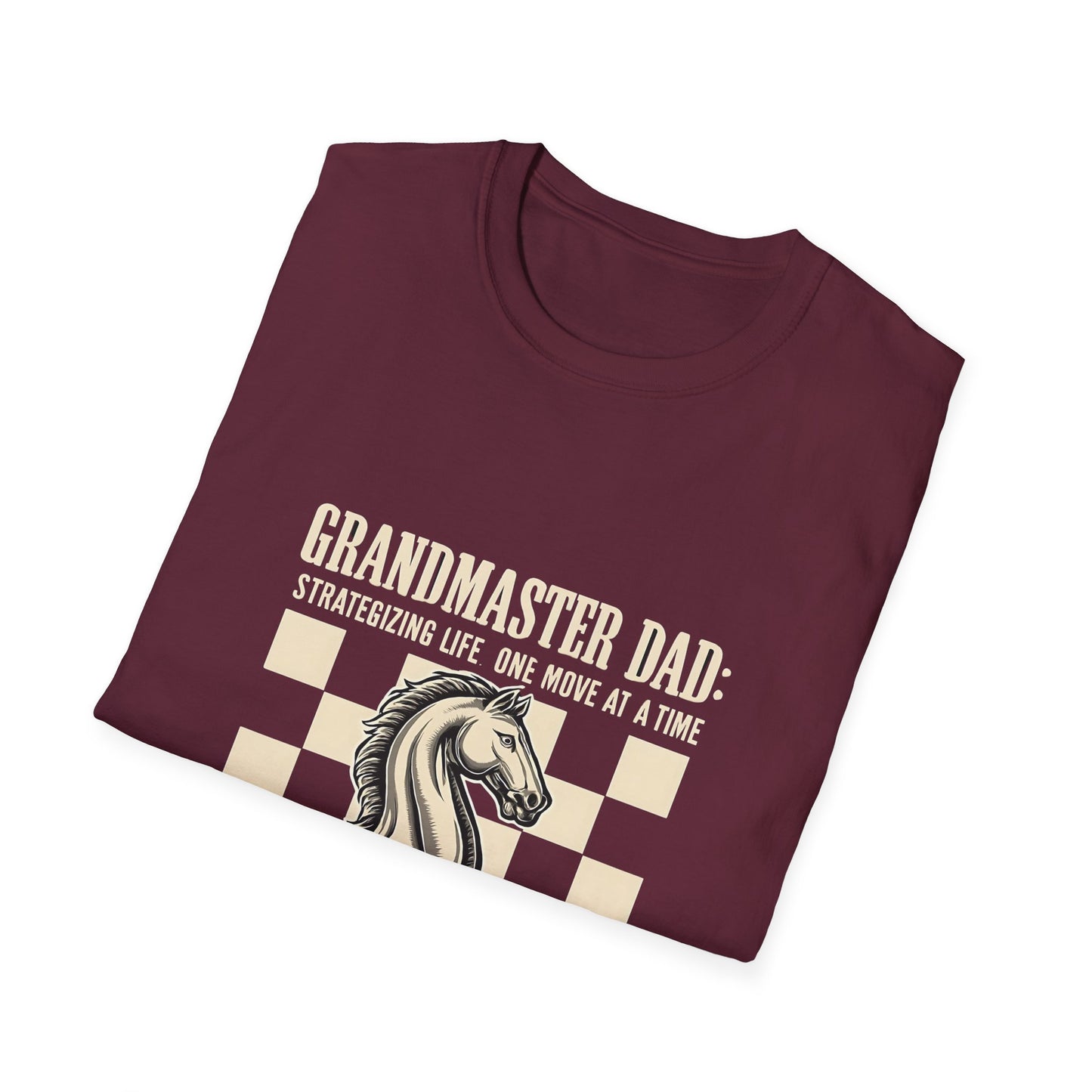 Chess Dad Unisex T-Shirt - Grandmaster Gift, Father's Day Tee, Strategy Enthusiast Shirt, Gaming Apparel, Personalized Father's Gift