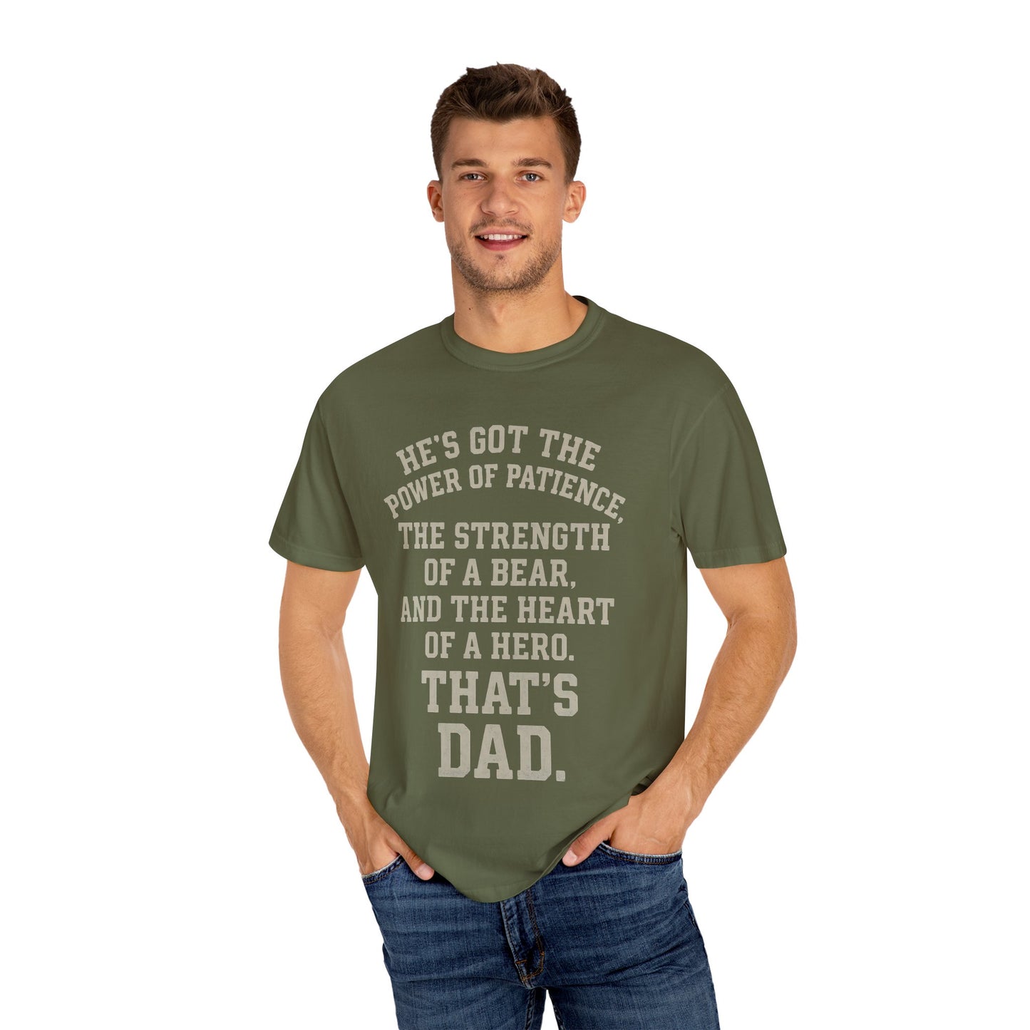 Dad Strength T-Shirt, Gift for Dad, Father's Day Shirt, Unisex Tee, Dad Apparel, Comfortable Casual Wear, Unique Father's Gift