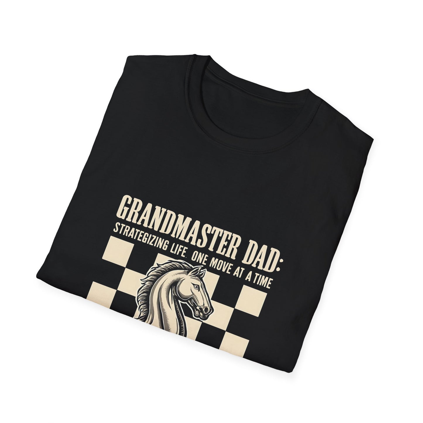 Chess Dad Unisex T-Shirt - Grandmaster Gift, Father's Day Tee, Strategy Enthusiast Shirt, Gaming Apparel, Personalized Father's Gift