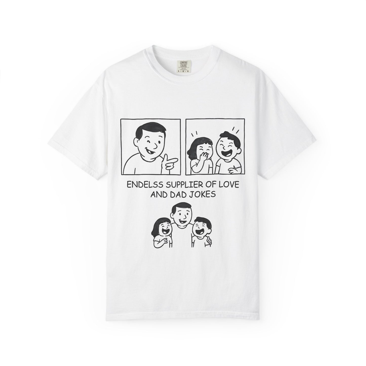 Endless Supplier of Love and Dad Jokes T-Shirt - Perfect Funny Father's Day Gift