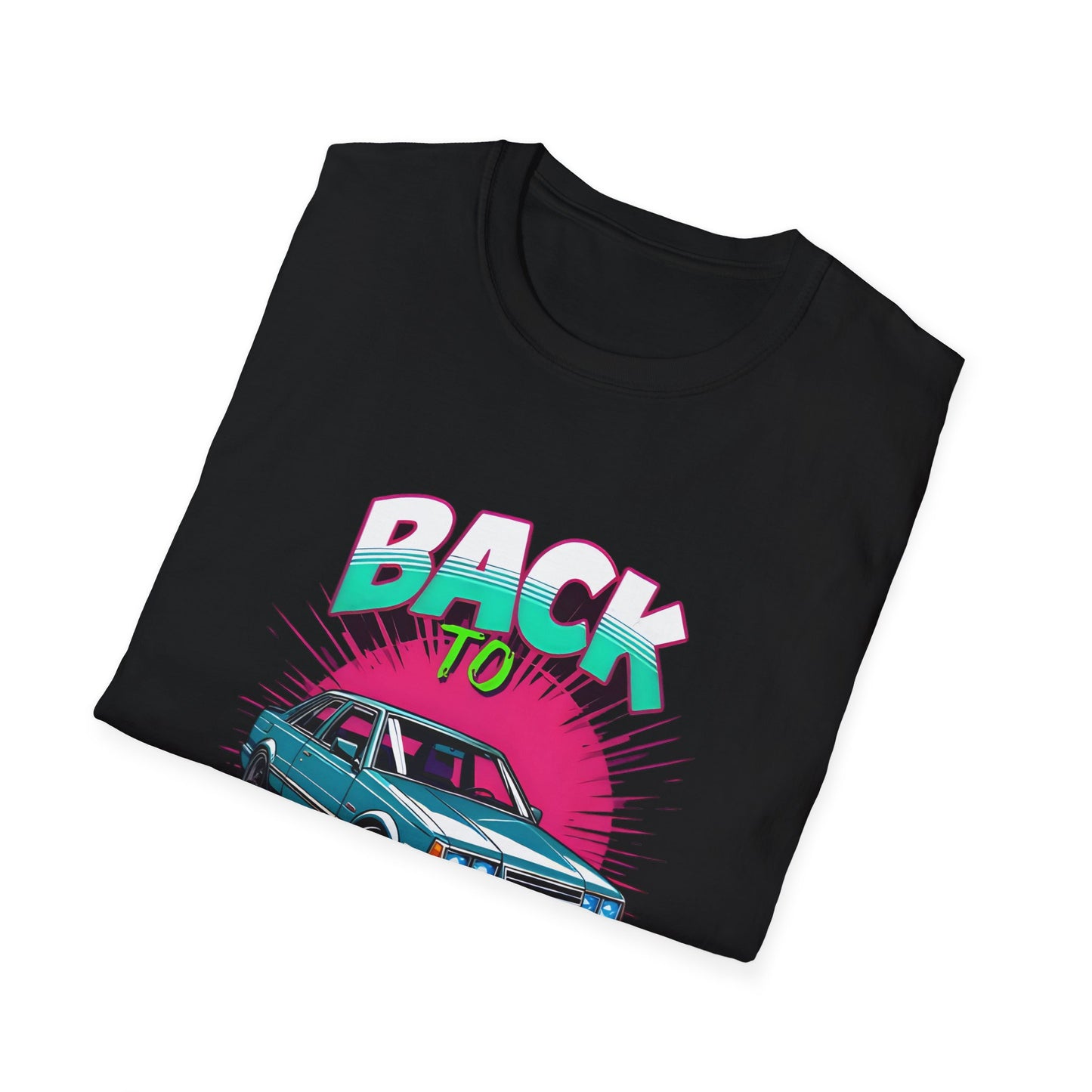 90s Retro Unisex Softstyle T-Shirt, Cool Vintage Car Tee, Nostalgic Graphic Shirt, Casual Gift for Car Lovers, Summer Fashion, Unisex Outfit
