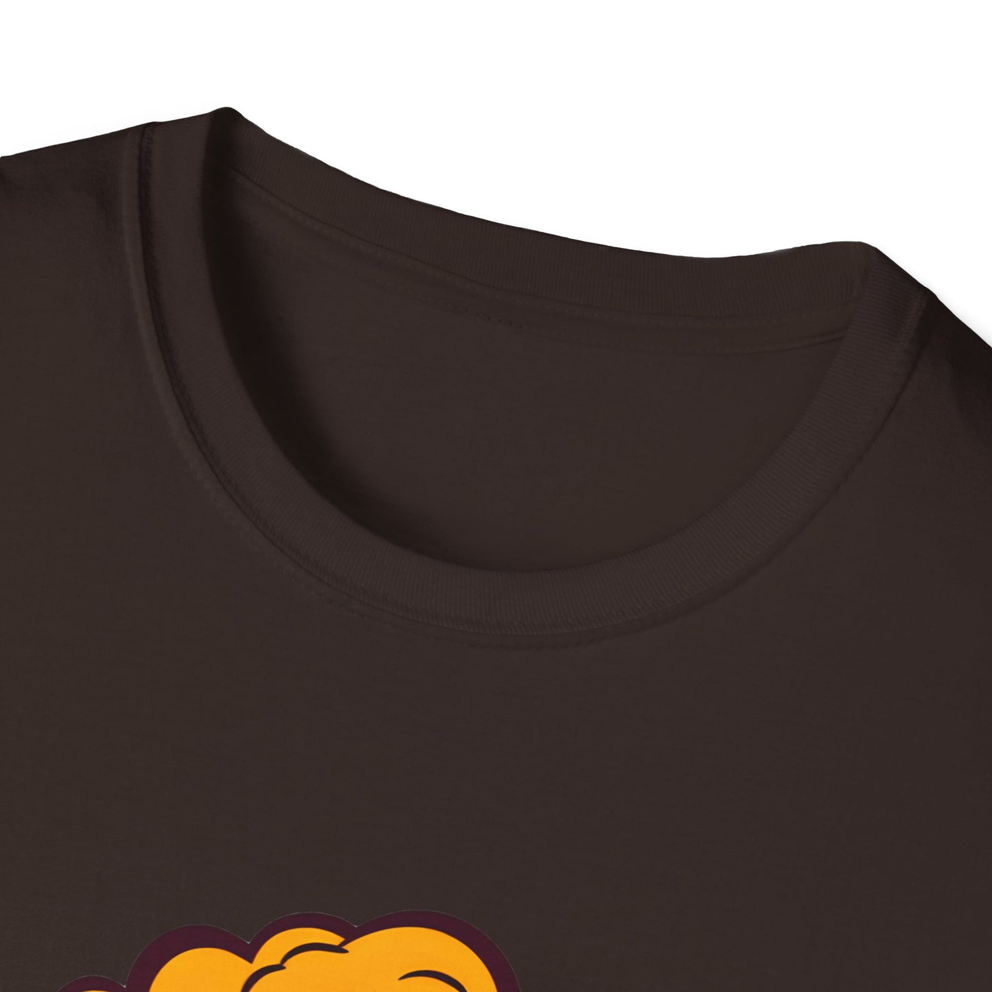 Boom Graphic Tee, Unisex Softstyle Shirt, Funny Casual Top, Gift for Him/Her, Retro Explosion Design