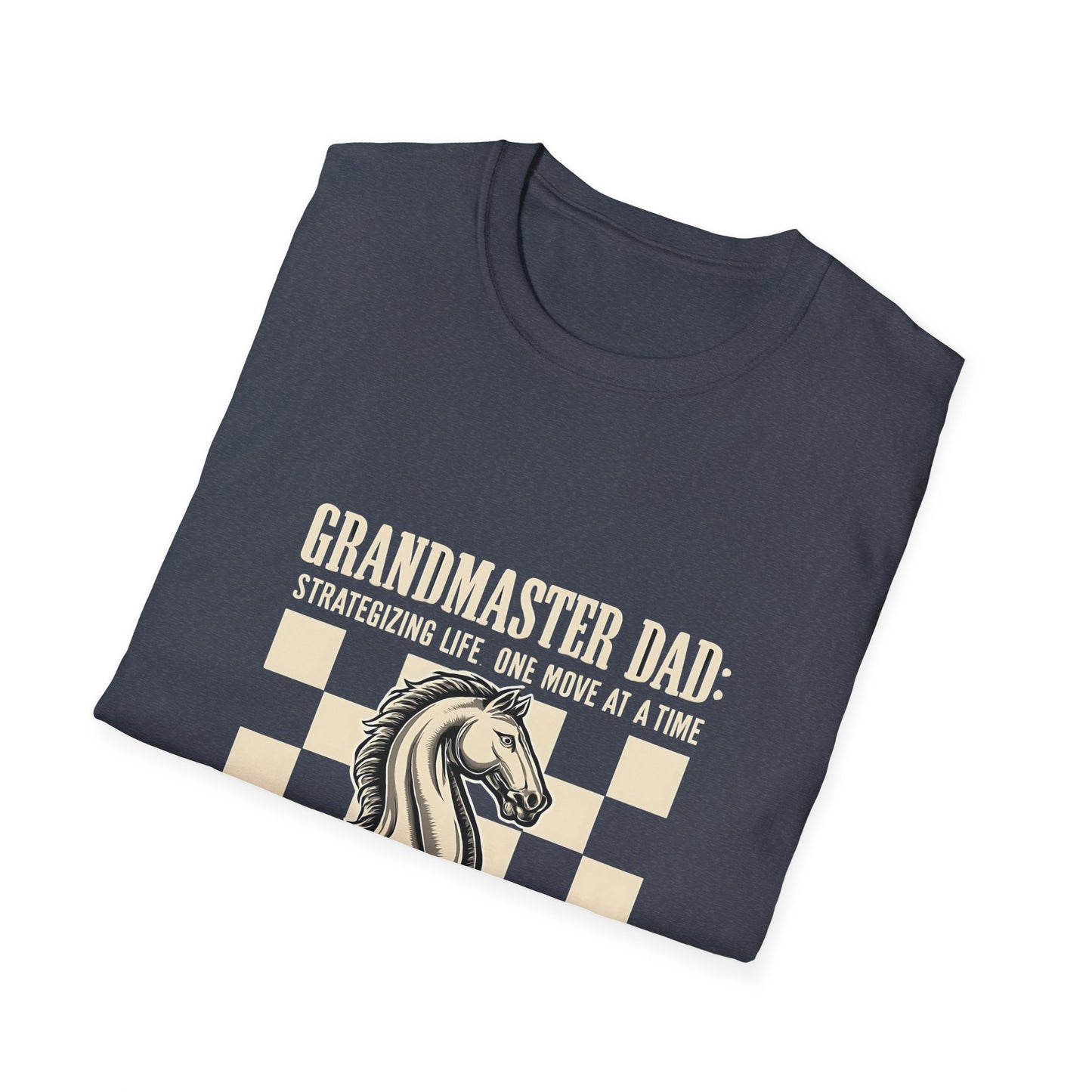 Chess Dad Unisex T-Shirt - Grandmaster Gift, Father's Day Tee, Strategy Enthusiast Shirt, Gaming Apparel, Personalized Father's Gift