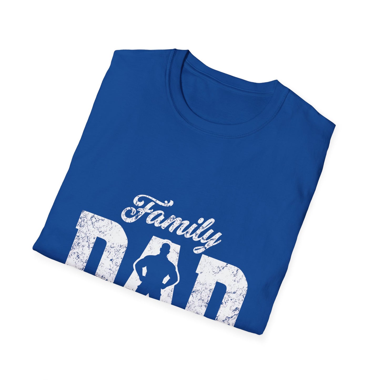 Family Dad Unisex Softstyle T-Shirt - Perfect Father's Day Gift, Dad Casual Wear, Family Reunion Outfits, Everyday Comfort