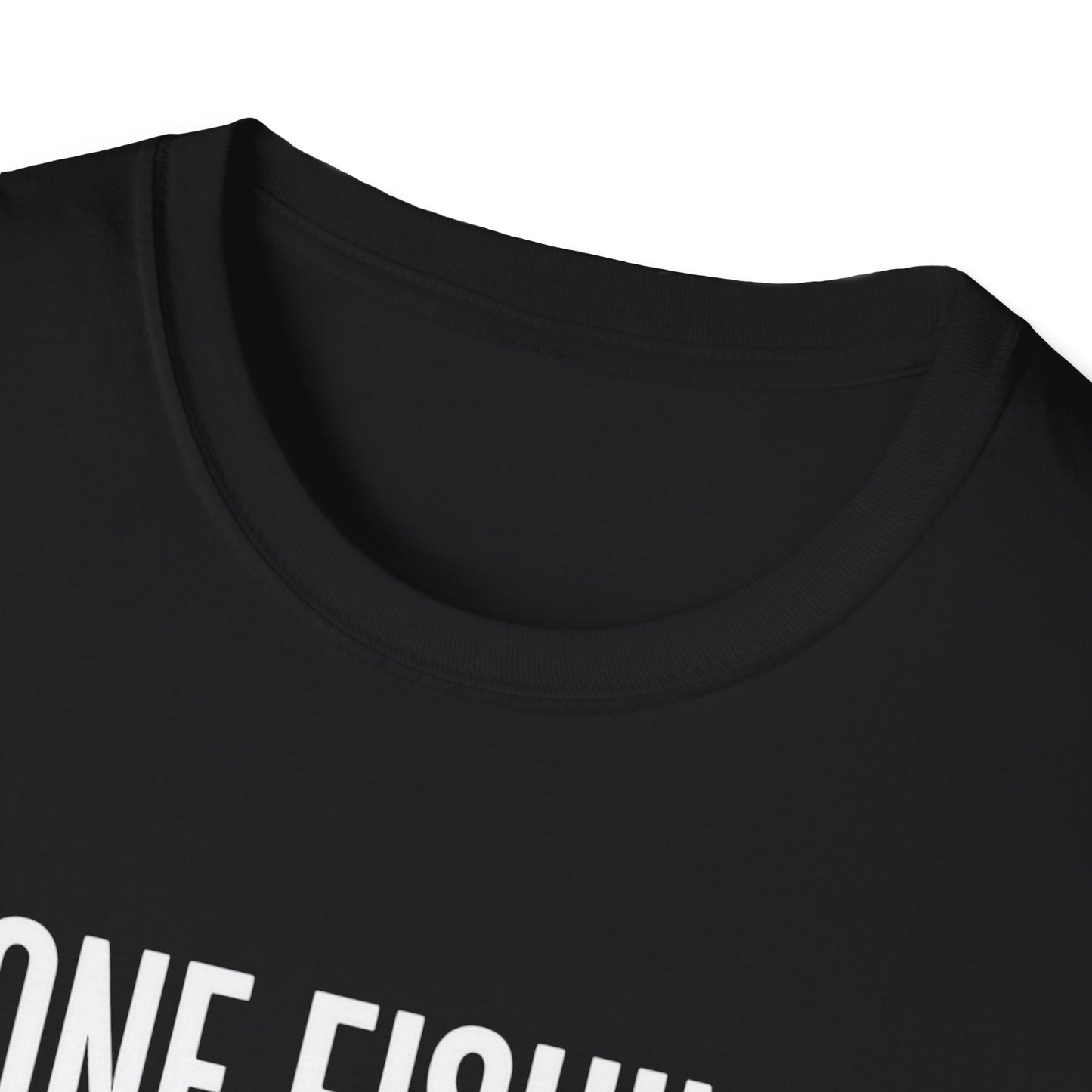 Gone Fishing Unisex Softstyle T-Shirt, Fun Fishing Tee, Outdoor Adventure Shirt, Gift for Fisherman, Casual Travel Wear