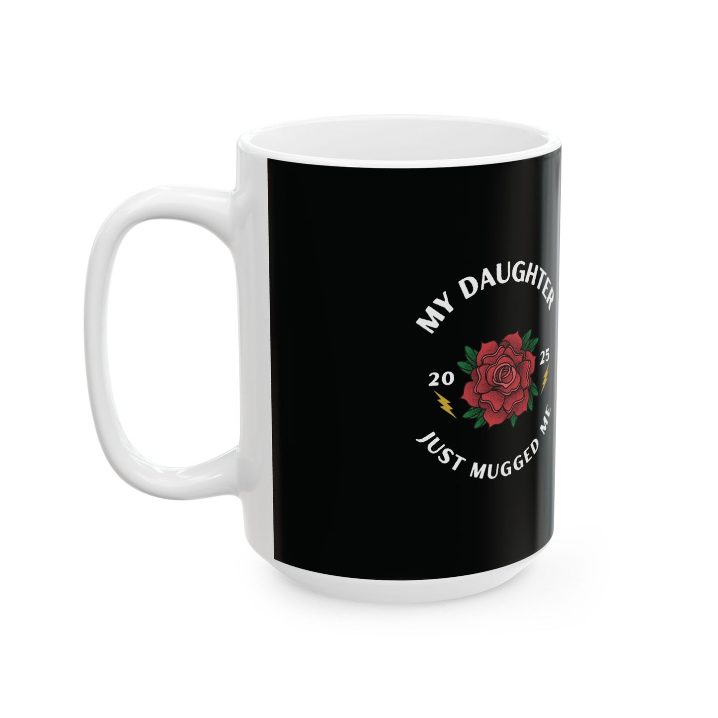 Heartfelt Daughter Ceramic Mug - Perfect Gift for Mom, Coffee Lover, Birthday, Valentine's Day, Home Decor