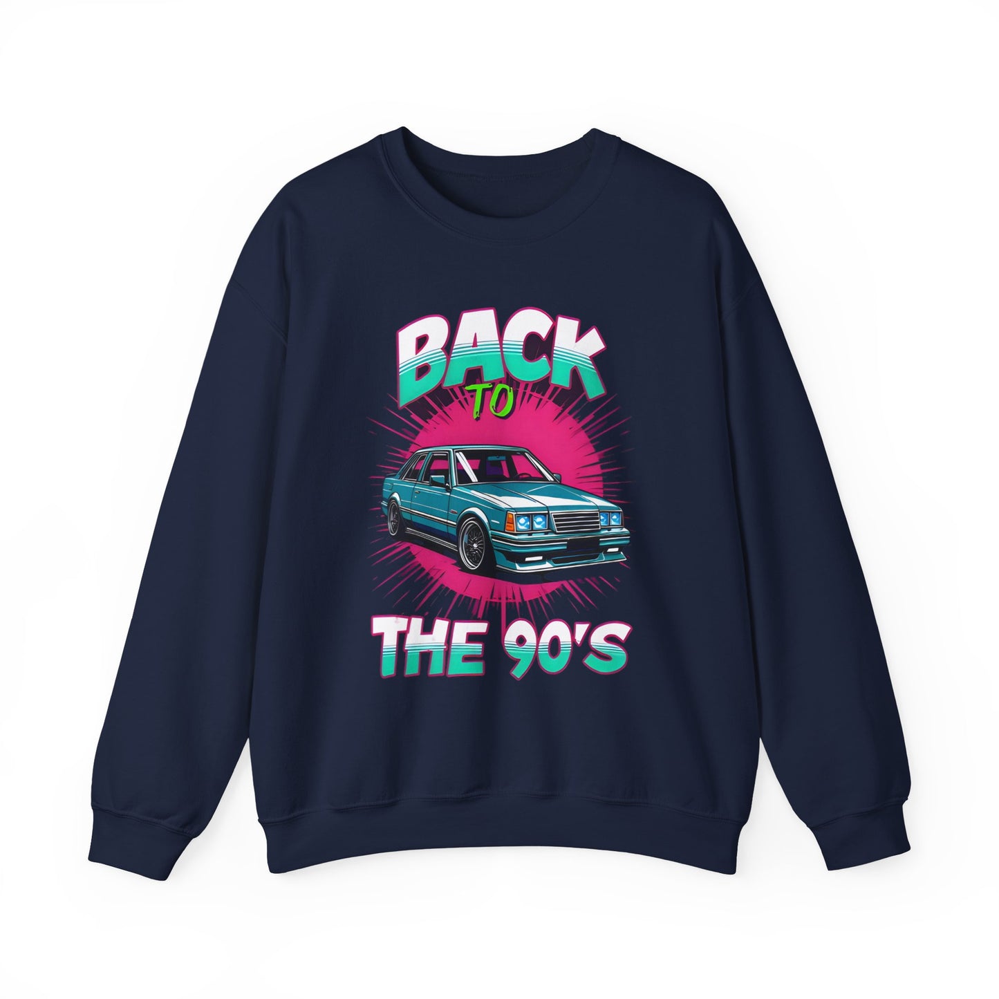Retro 90's Crewneck Sweatshirt | Unisex Vintage Style, Nostalgic Fashion, Cozy Wardrobe Staple, Gift for 90's Lovers, Casual Every Day