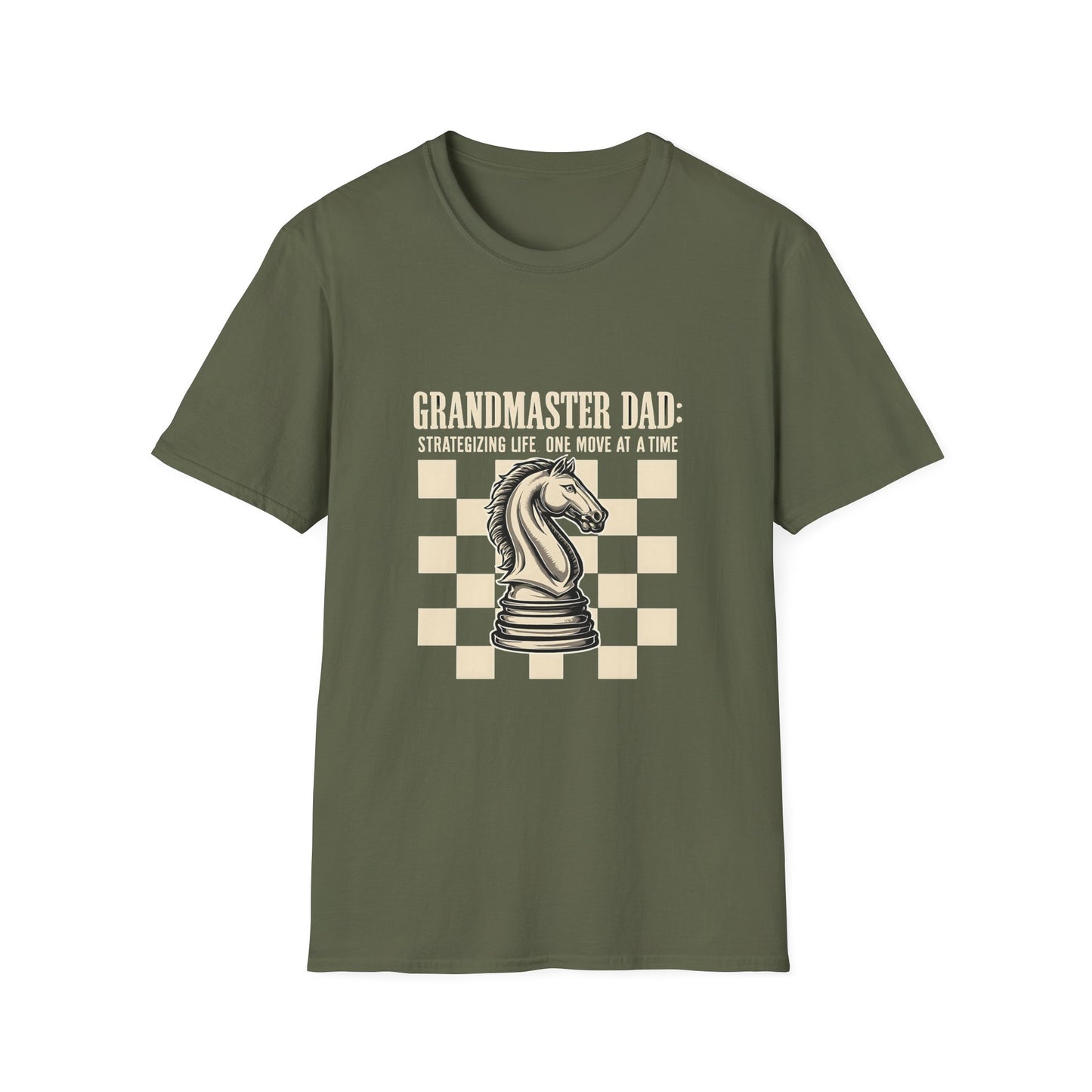 Chess Dad Unisex T-Shirt - Grandmaster Gift, Father's Day Tee, Strategy Enthusiast Shirt, Gaming Apparel, Personalized Father's Gift
