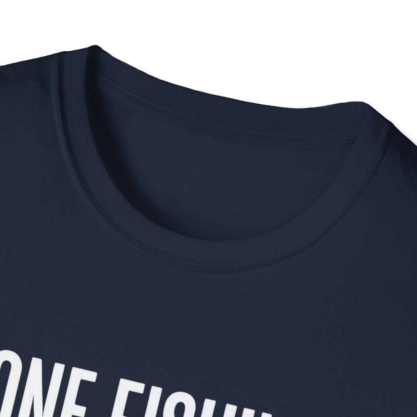 Gone Fishing Unisex Softstyle T-Shirt, Fun Fishing Tee, Outdoor Adventure Shirt, Gift for Fisherman, Casual Travel Wear