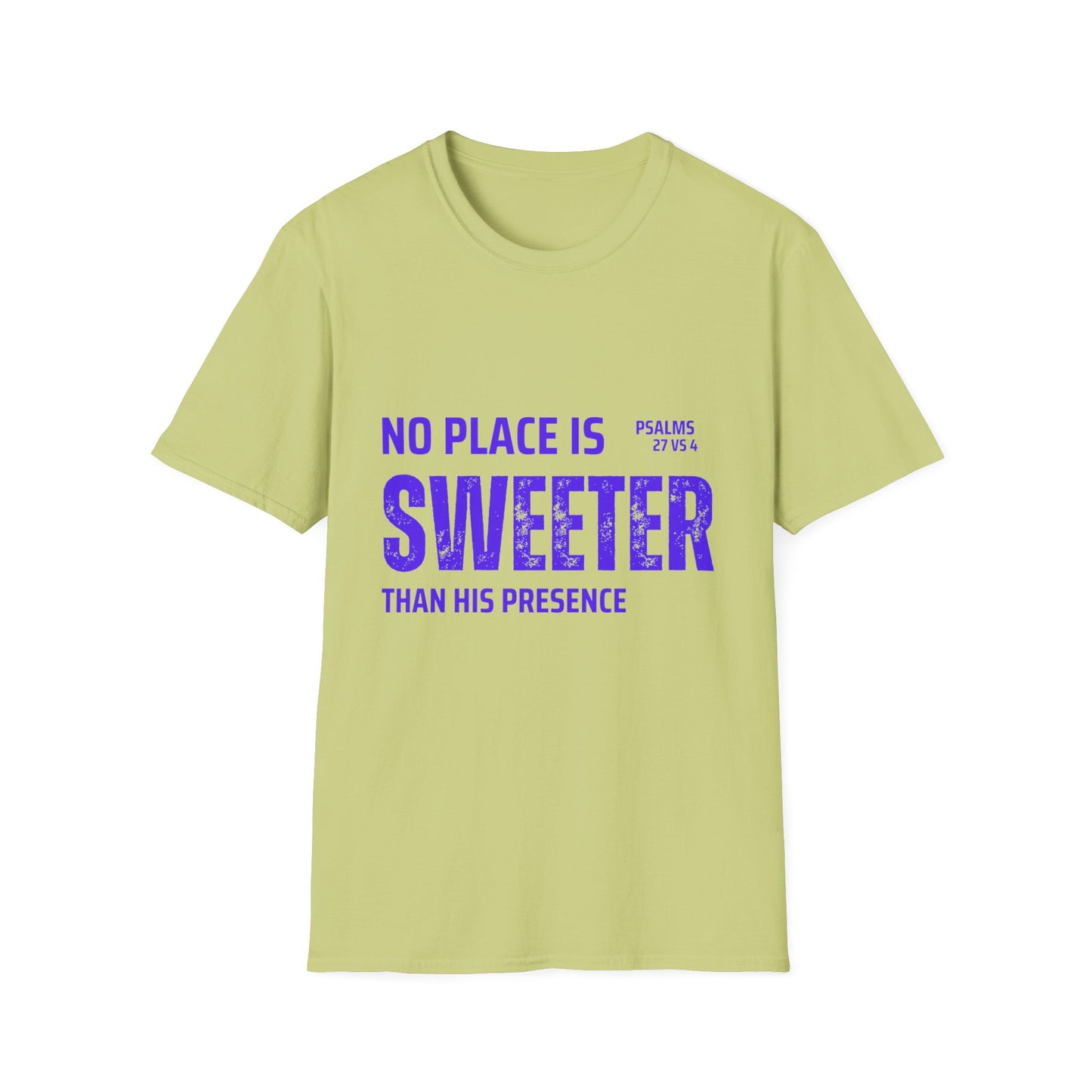 No Place Is Sweeter Unisex Softstyle T-Shirt, Christian Tee, Faith Shirt, Inspirational Gift, Casual Wear