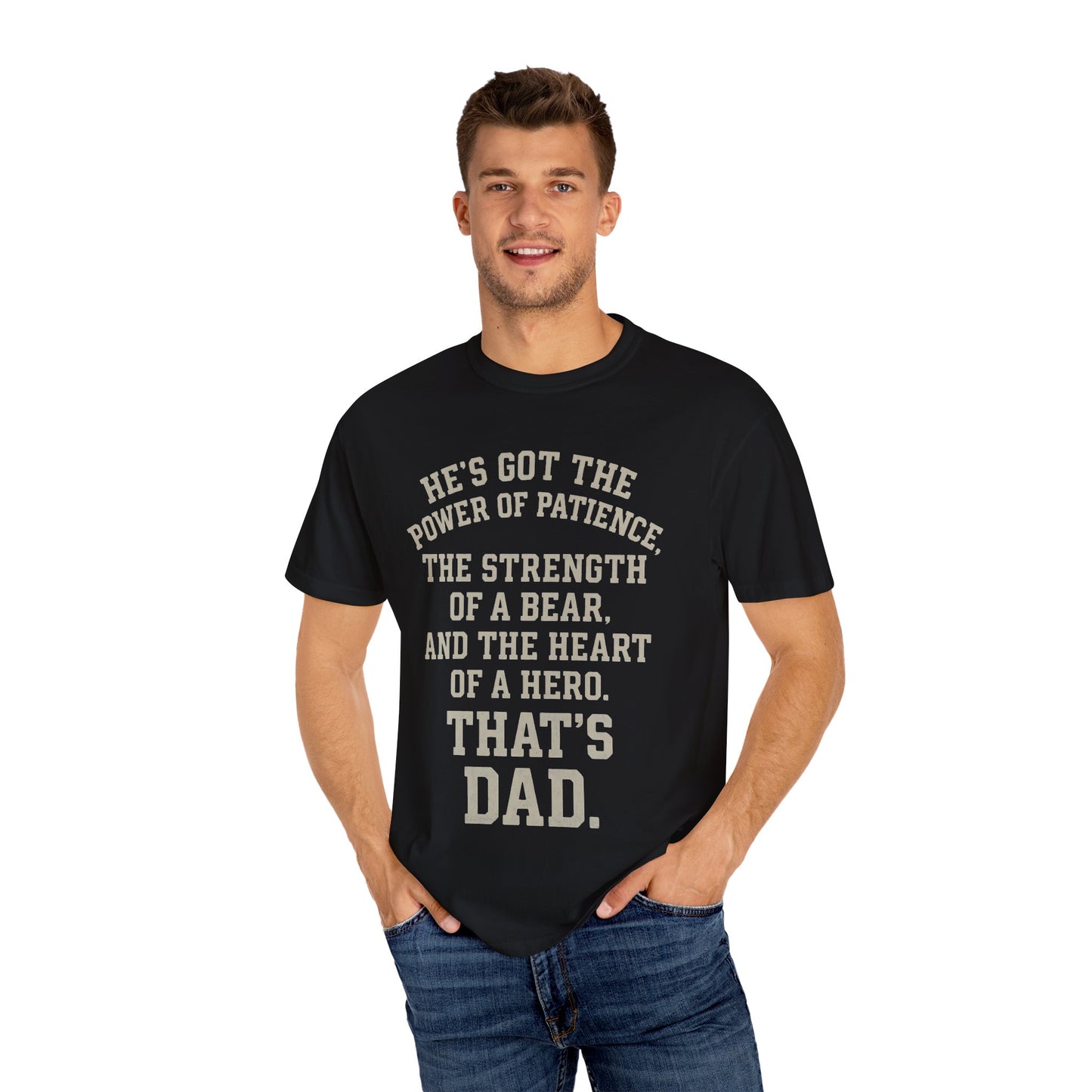 Dad Strength T-Shirt, Gift for Dad, Father's Day Shirt, Unisex Tee, Dad Apparel, Comfortable Casual Wear, Unique Father's Gift
