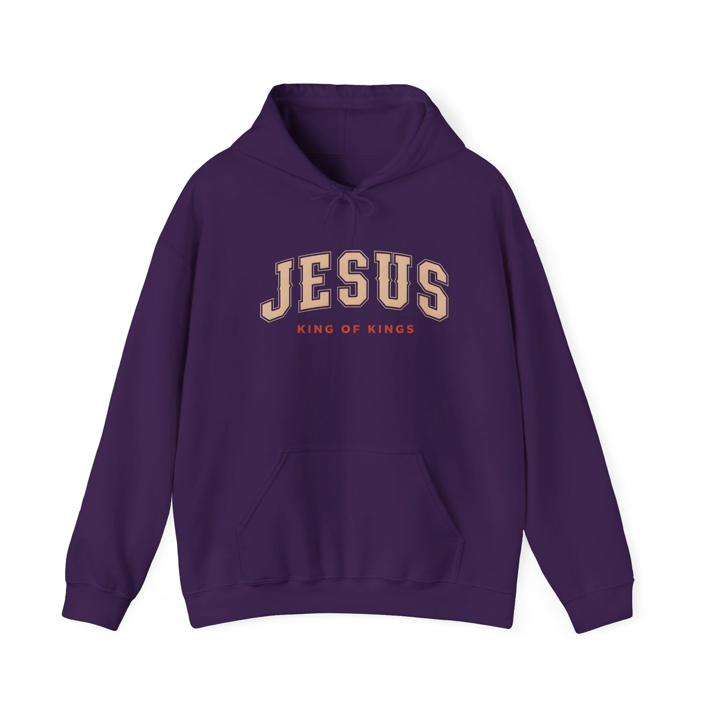 Faith-Inspired Unisex Hoodie - Jesus, King of Kings, Cozy Streetwear, Perfect Gift for Religious Occasions, Christian Apparel, [...]