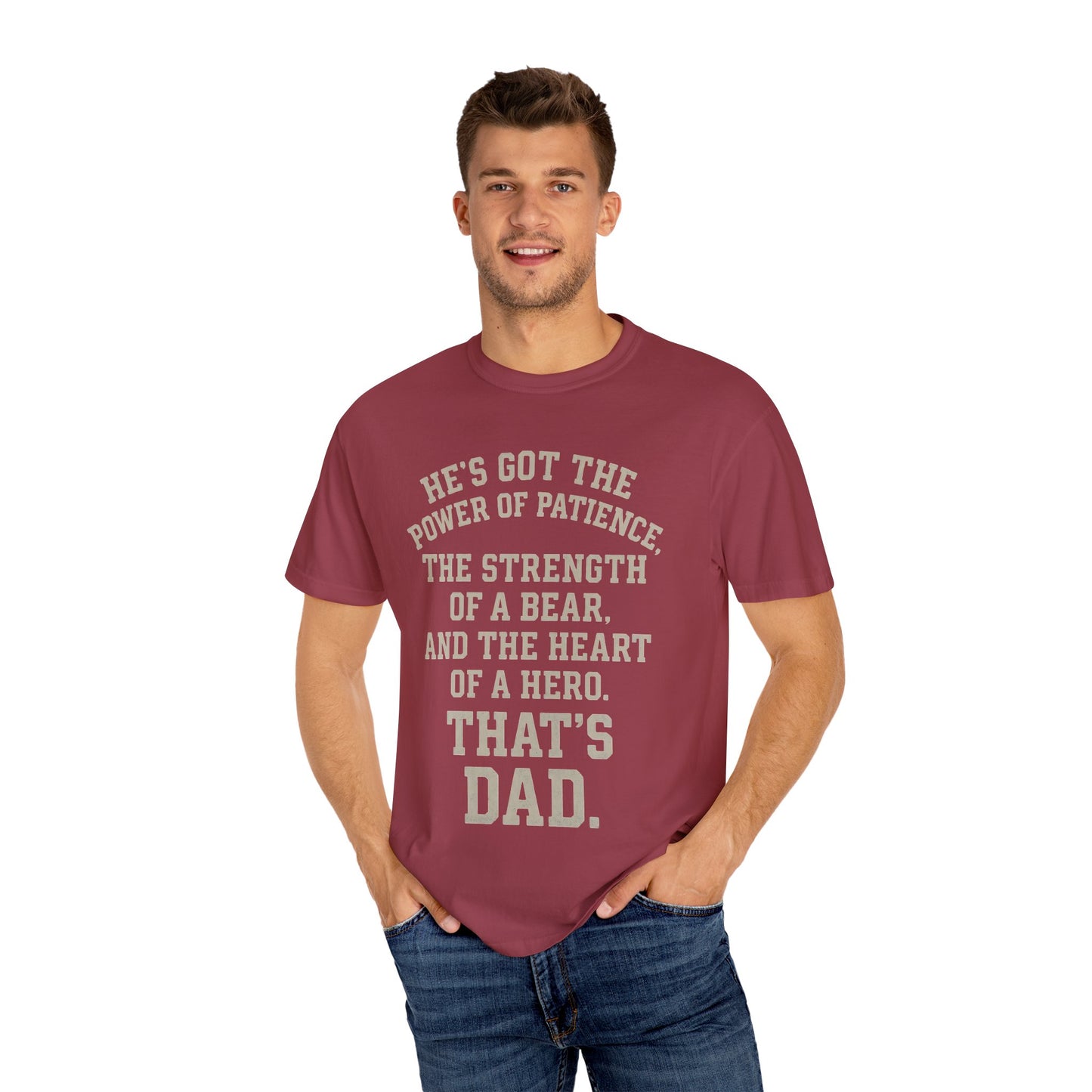 Dad Strength T-Shirt, Gift for Dad, Father's Day Shirt, Unisex Tee, Dad Apparel, Comfortable Casual Wear, Unique Father's Gift