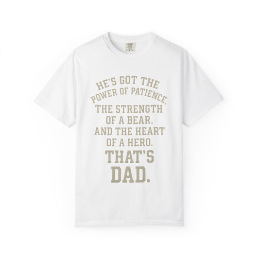 Dad Strength T-Shirt, Gift for Dad, Father's Day Shirt, Unisex Tee, Dad Apparel, Comfortable Casual Wear, Unique Father's Gift