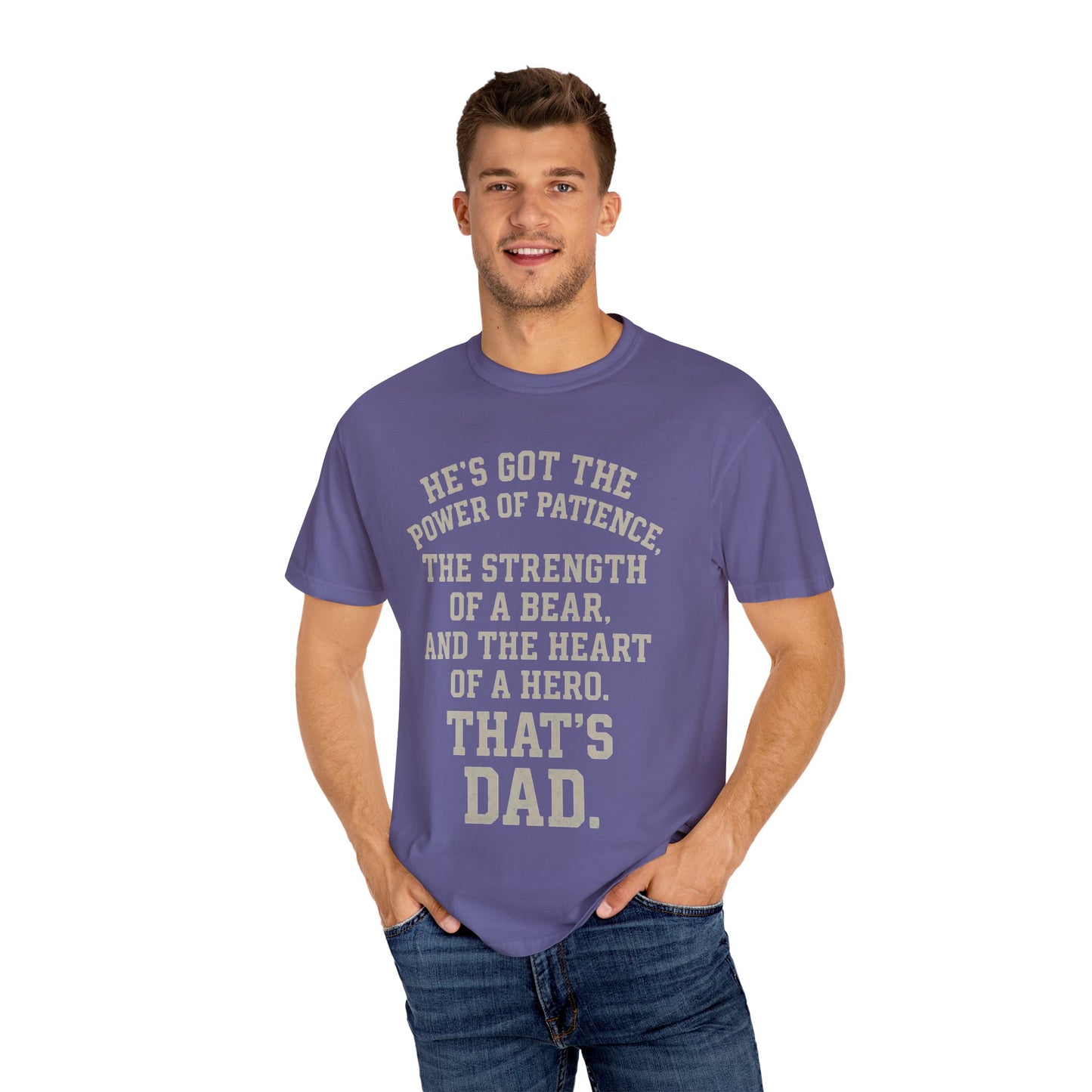 Dad Strength T-Shirt, Gift for Dad, Father's Day Shirt, Unisex Tee, Dad Apparel, Comfortable Casual Wear, Unique Father's Gift