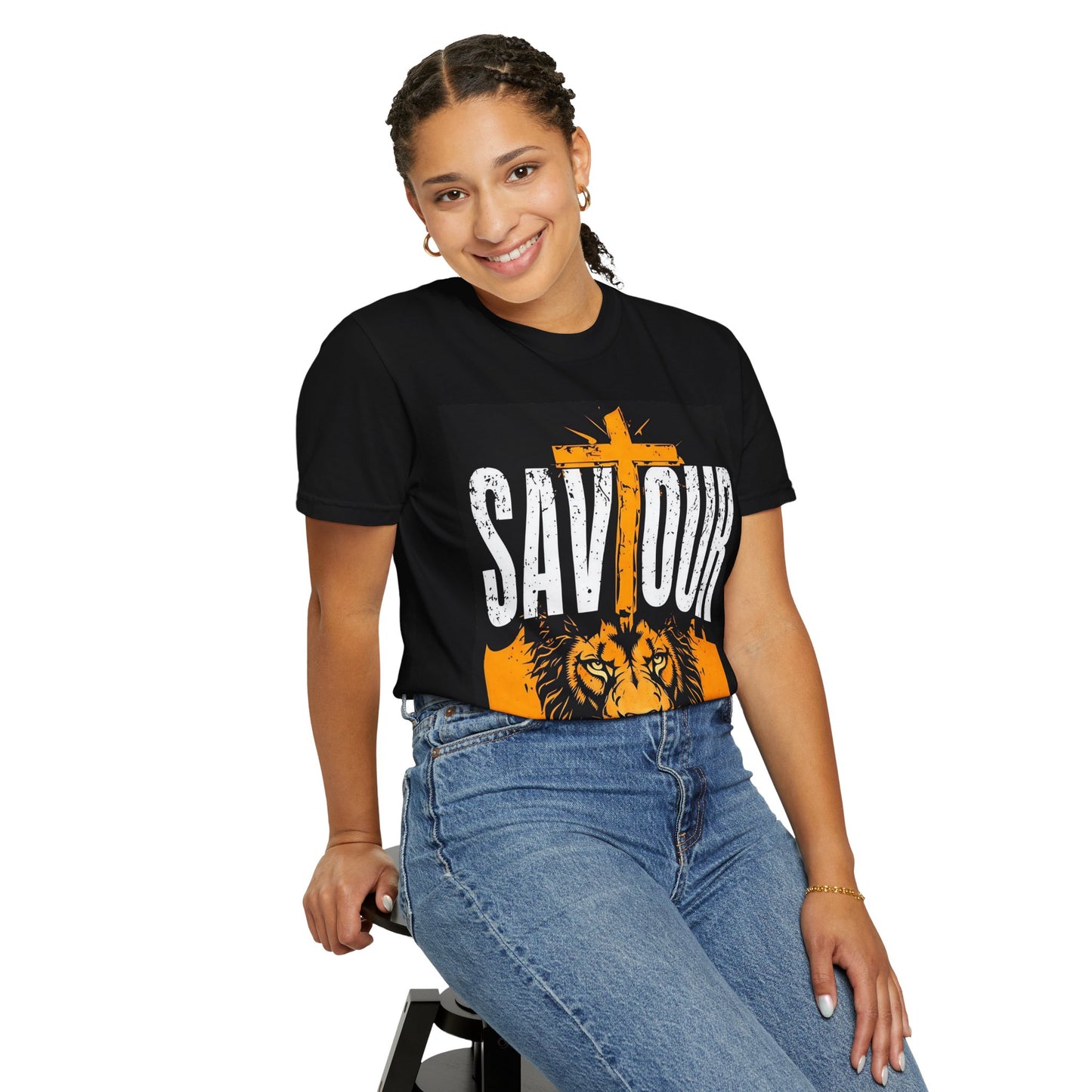 Saviour Unisex Garment-Dyed T-shirt