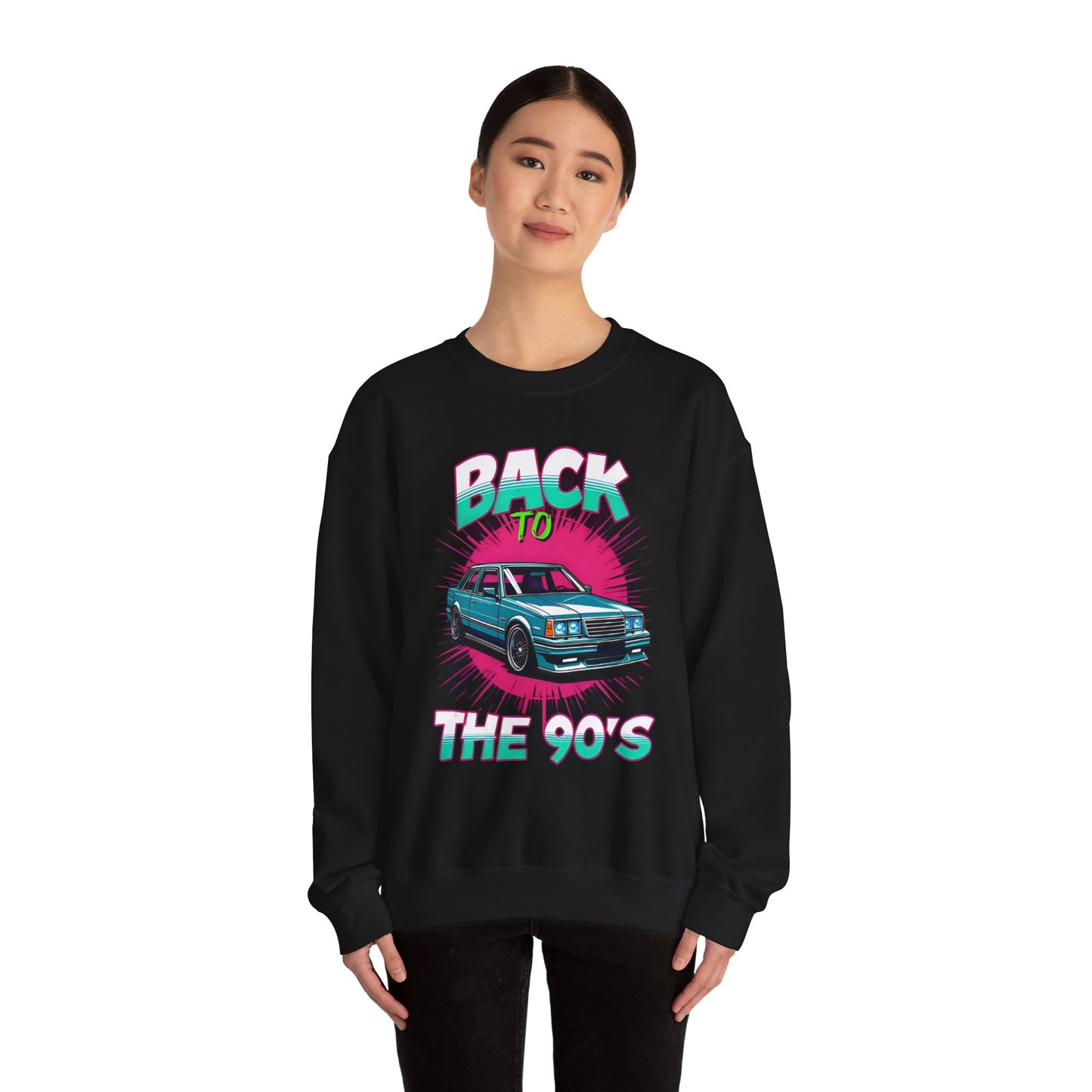 Retro 90's Crewneck Sweatshirt | Unisex Vintage Style, Nostalgic Fashion, Cozy Wardrobe Staple, Gift for 90's Lovers, Casual Every Day