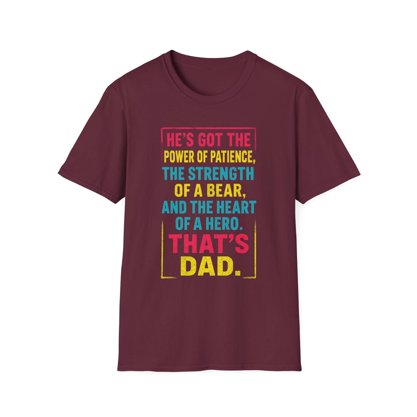 Dad Strength T-Shirt, Father's Day Gift, Unisex Tee, Gift for Dad, Birthday Gift, Dad Humor Shirt