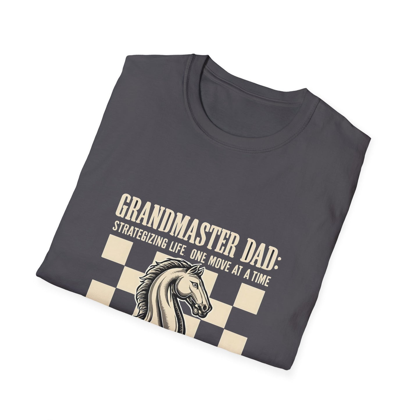 Chess Dad Unisex T-Shirt - Grandmaster Gift, Father's Day Tee, Strategy Enthusiast Shirt, Gaming Apparel, Personalized Father's Gift
