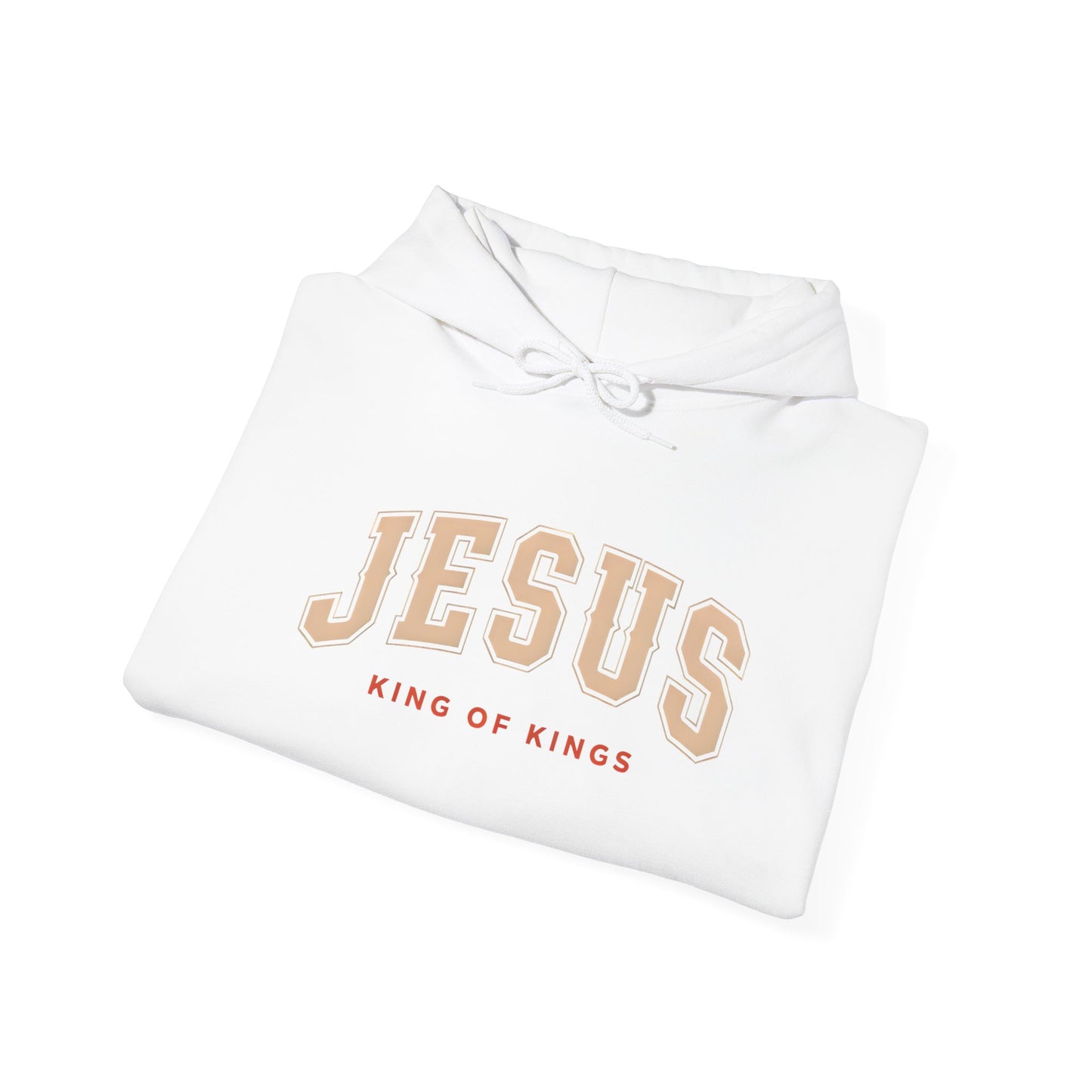 Faith-Inspired Unisex Hoodie - Jesus, King of Kings, Cozy Streetwear, Perfect Gift for Religious Occasions, Christian Apparel, [...]