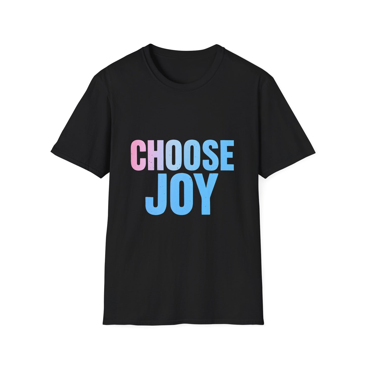 Unisex Softstyle T-Shirt: Choose Joy Tee, Positive Vibes Shirt, Motivational Apparel, Everyday Wear, Gift for Friends
