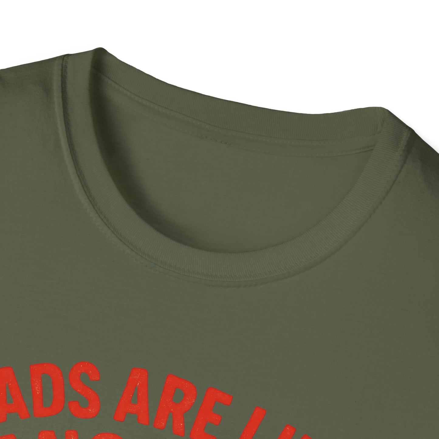 Dads are Like Anchors Unisex T-Shirt, Father's Day Gift, Nautical Tees, Gift for Dad, Casual Wear, Softstyle Shirt