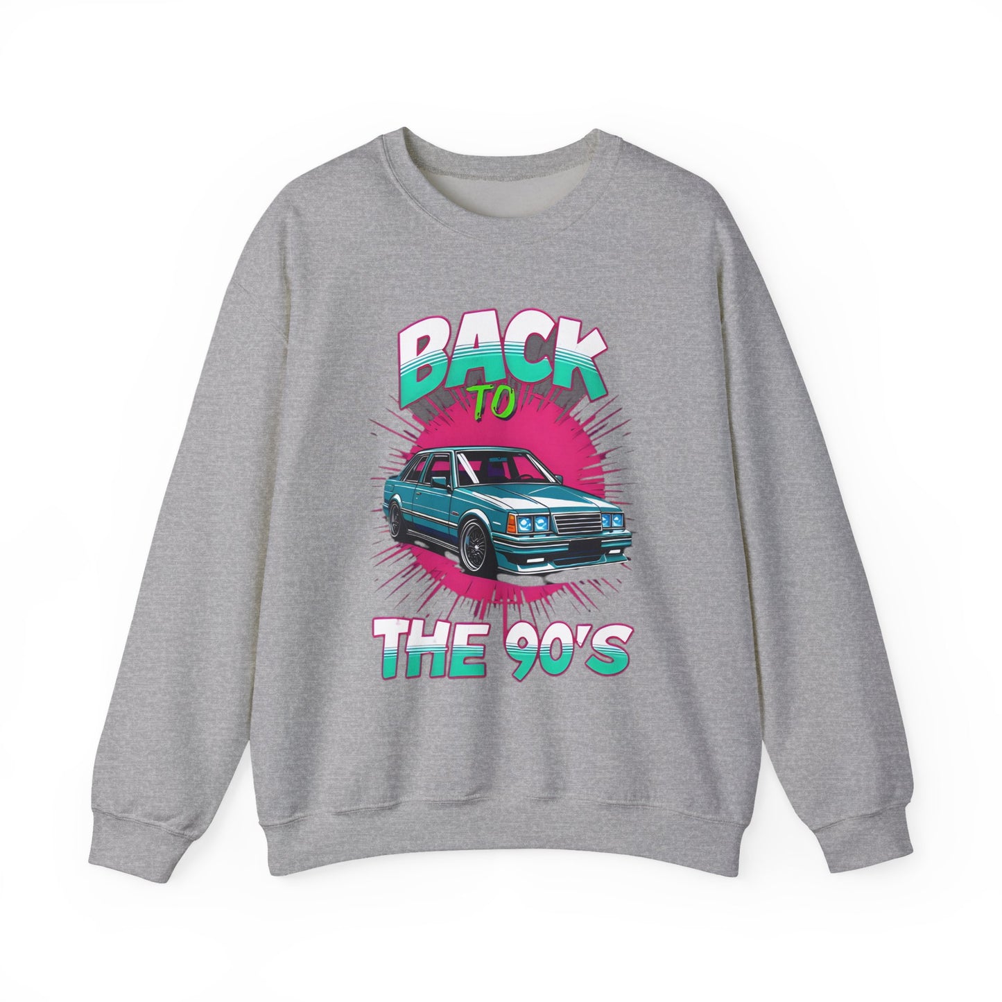 Retro 90's Crewneck Sweatshirt | Unisex Vintage Style, Nostalgic Fashion, Cozy Wardrobe Staple, Gift for 90's Lovers, Casual Every Day
