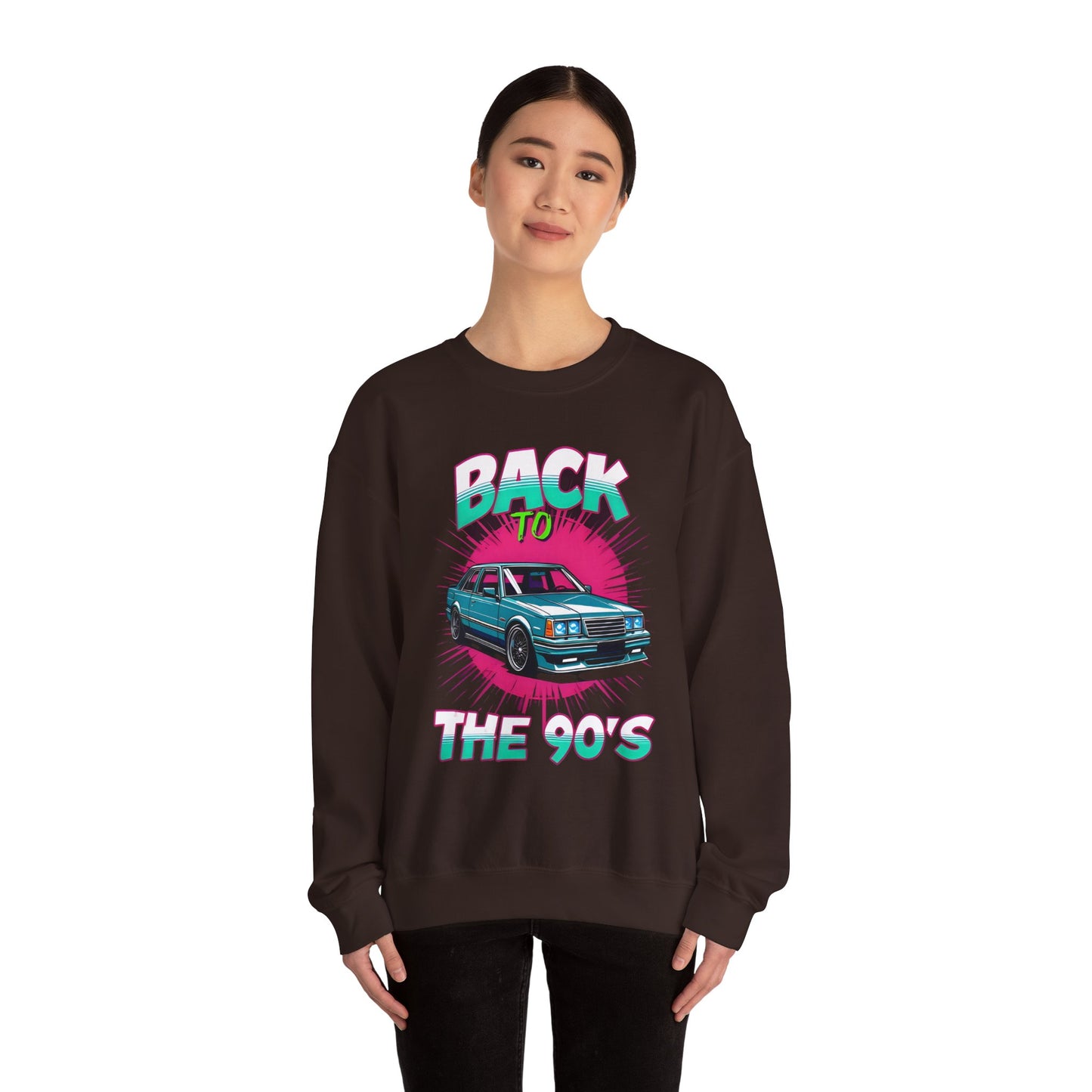 Retro 90's Crewneck Sweatshirt | Unisex Vintage Style, Nostalgic Fashion, Cozy Wardrobe Staple, Gift for 90's Lovers, Casual Every Day