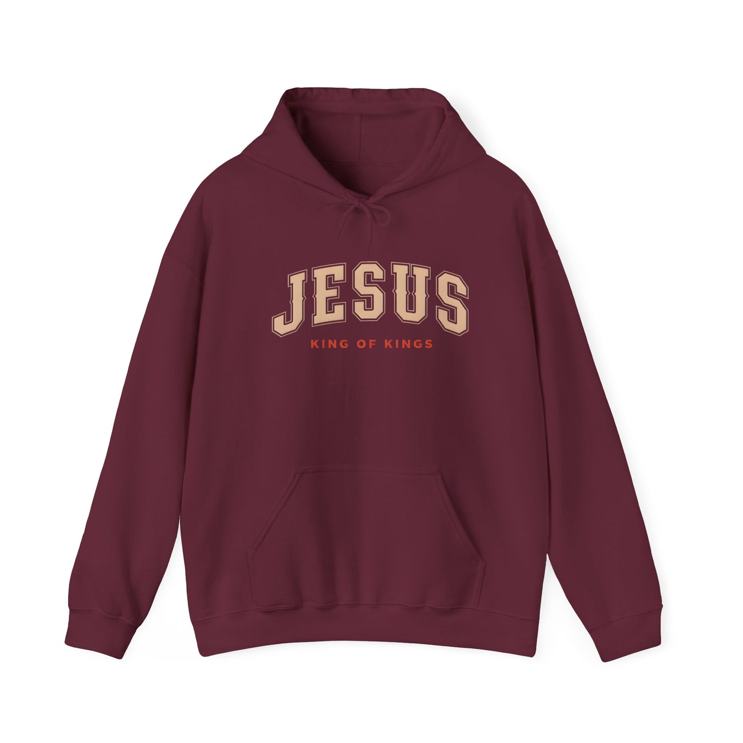 Faith-Inspired Unisex Hoodie - Jesus, King of Kings, Cozy Streetwear, Perfect Gift for Religious Occasions, Christian Apparel, [...]