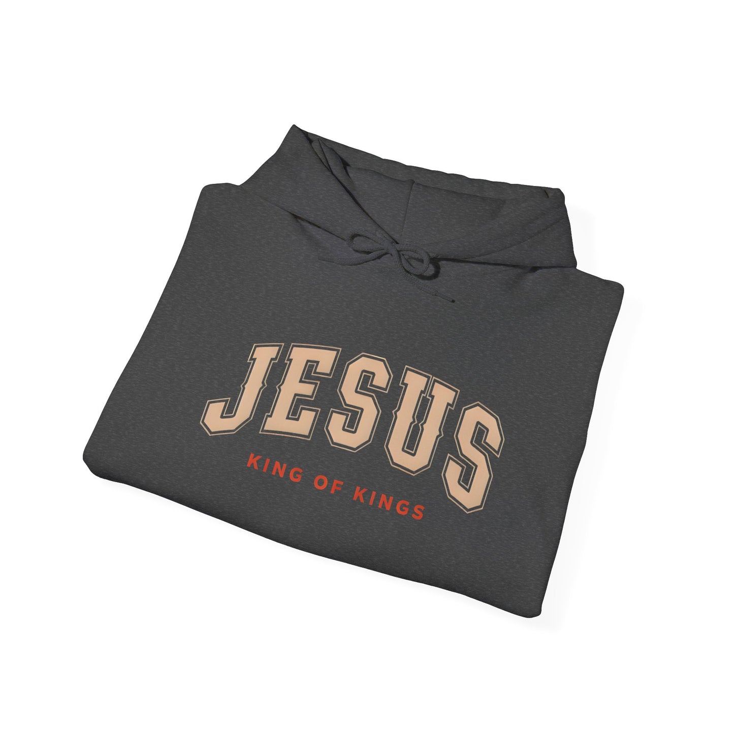 Faith-Inspired Unisex Hoodie - Jesus, King of Kings, Cozy Streetwear, Perfect Gift for Religious Occasions, Christian Apparel, [...]