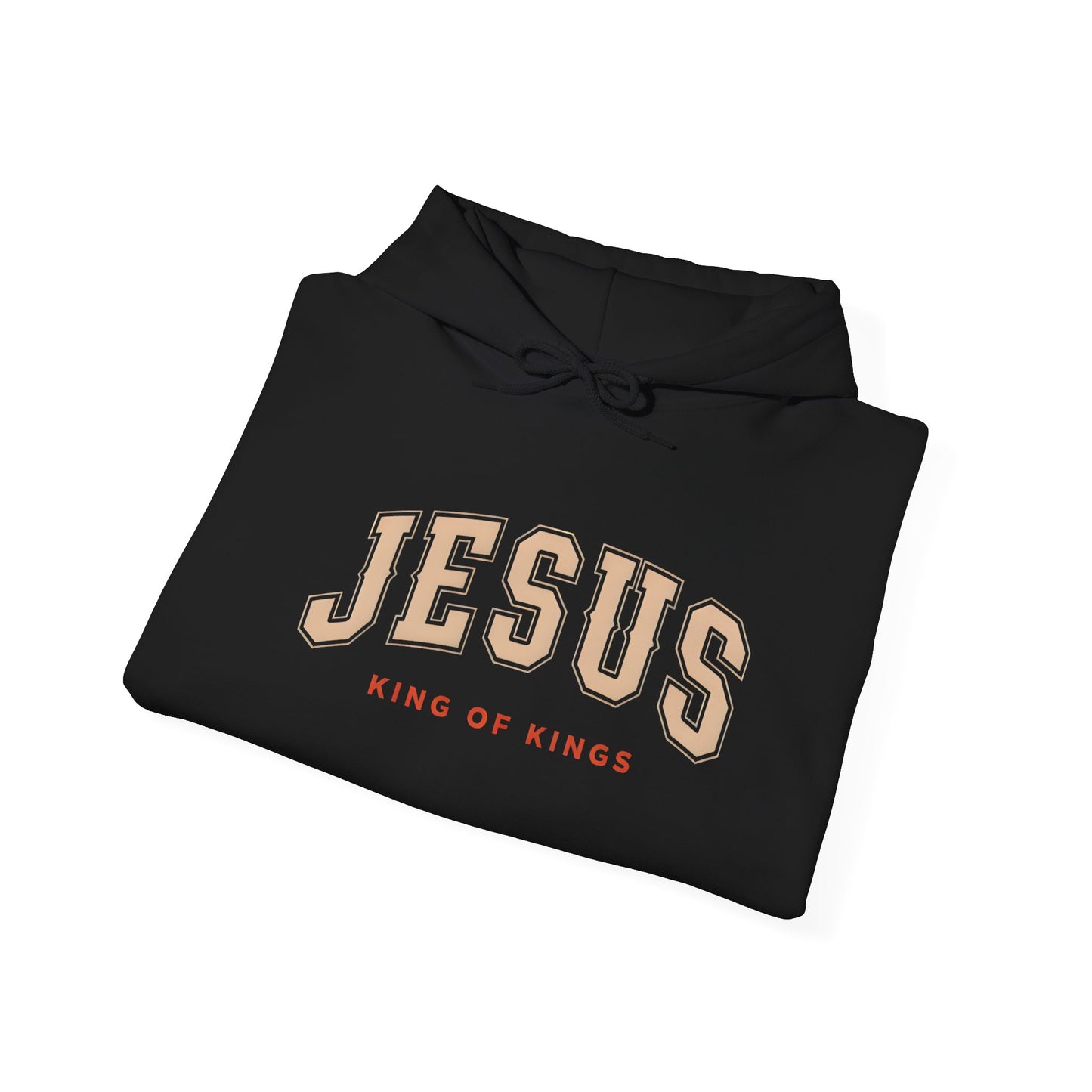 Faith-Inspired Unisex Hoodie - Jesus, King of Kings, Cozy Streetwear, Perfect Gift for Religious Occasions, Christian Apparel, [...]